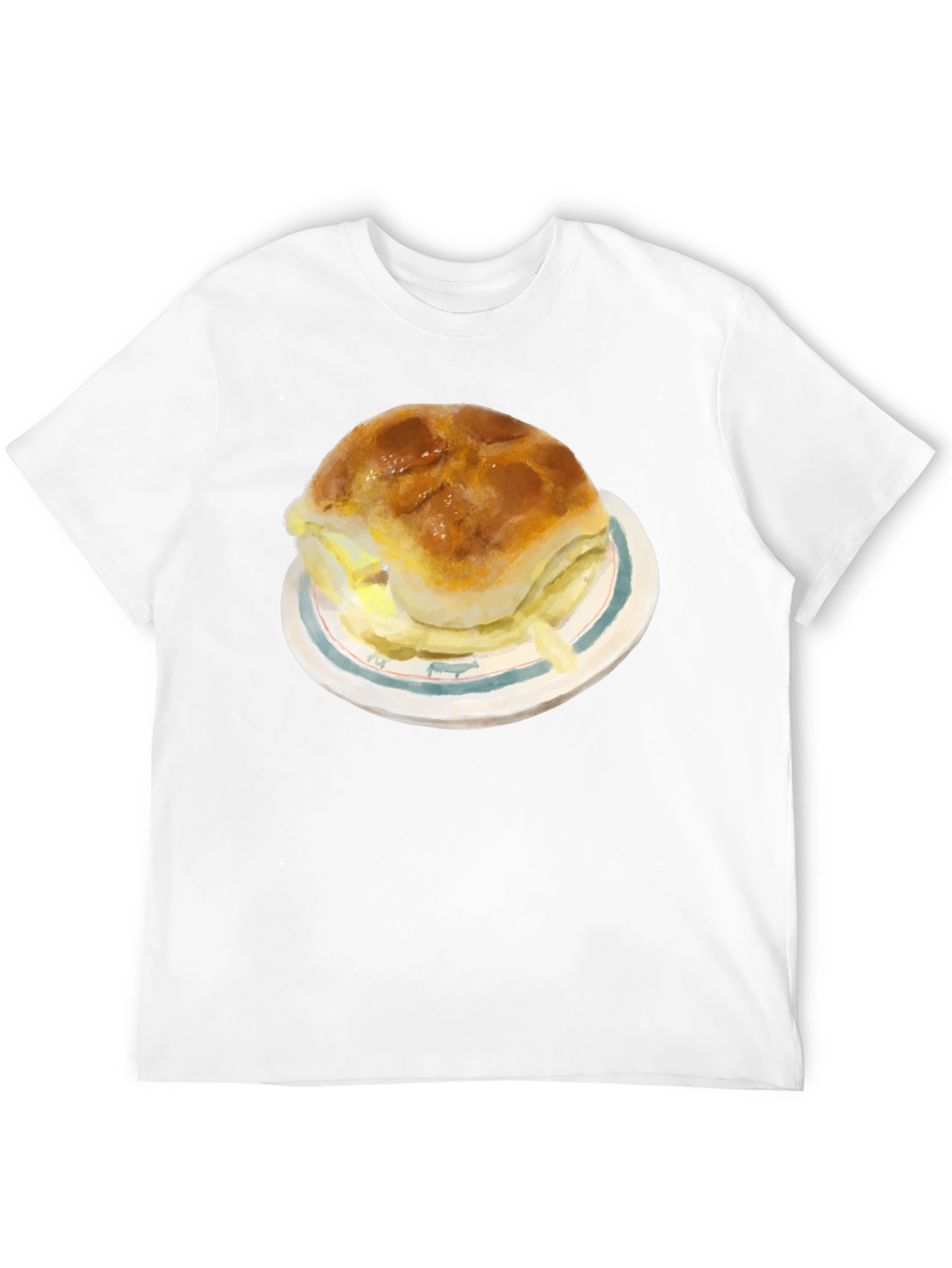 Humorous Burger Graphic Tee
