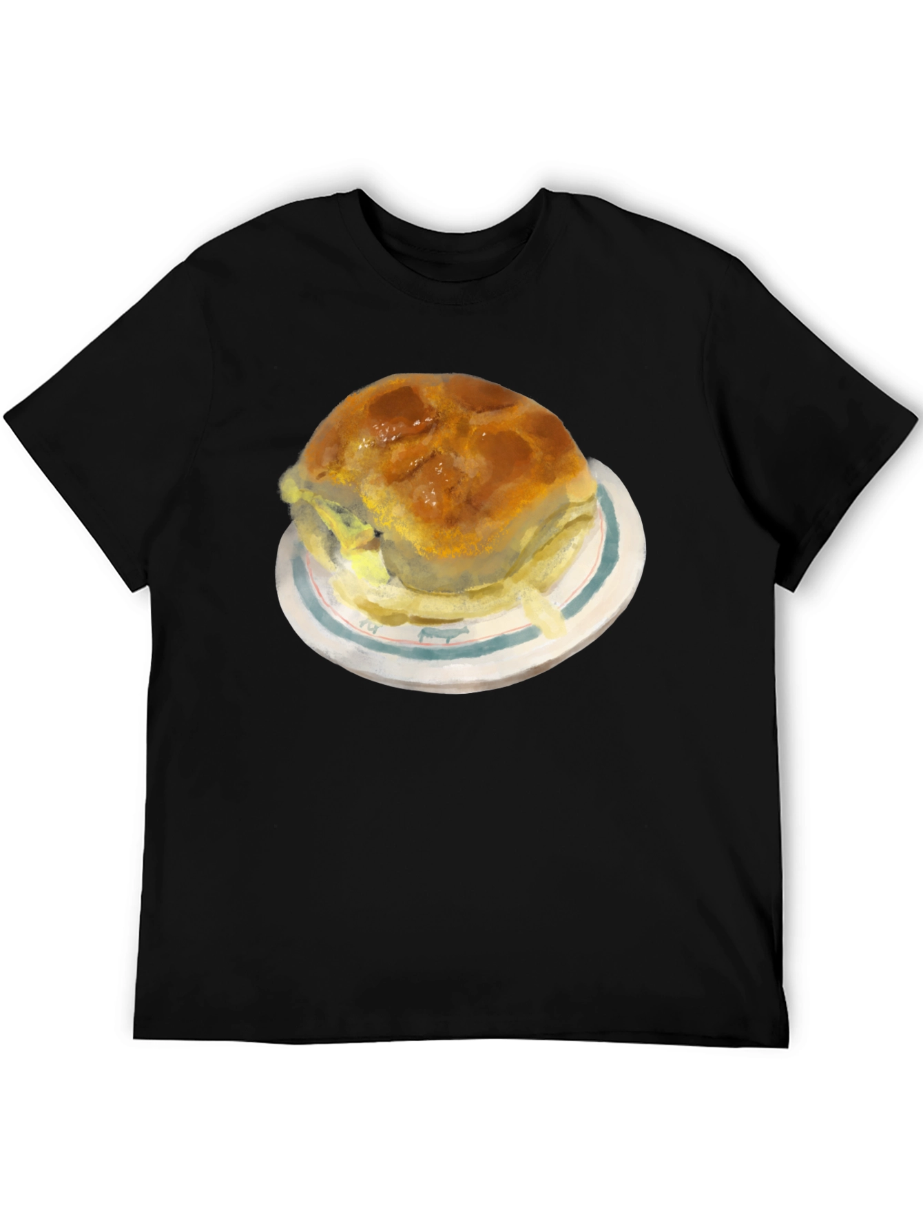 Humorous Burger Graphic Tee
