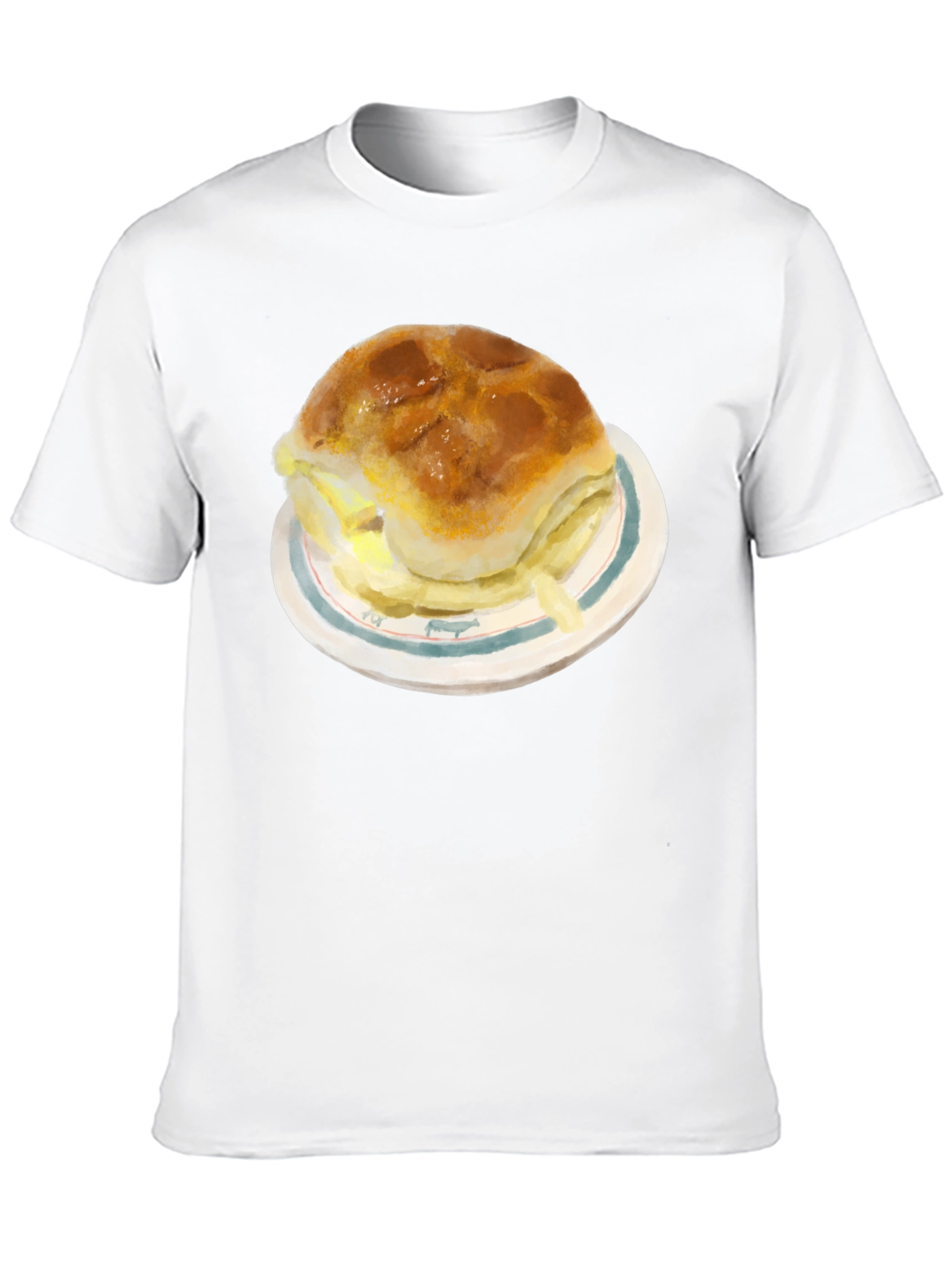 Humorous Burger Graphic Tee
