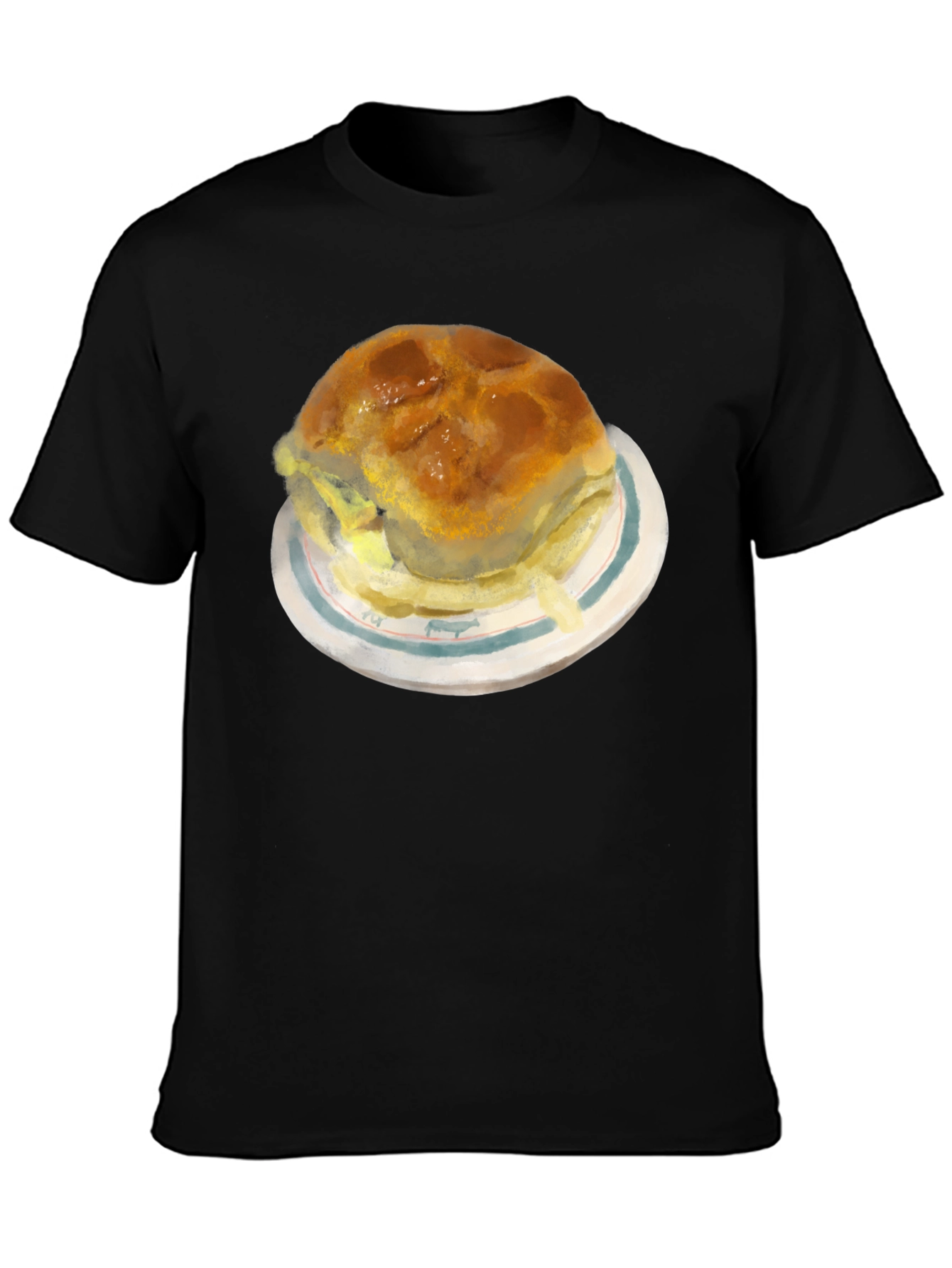 Humorous Burger Graphic Tee