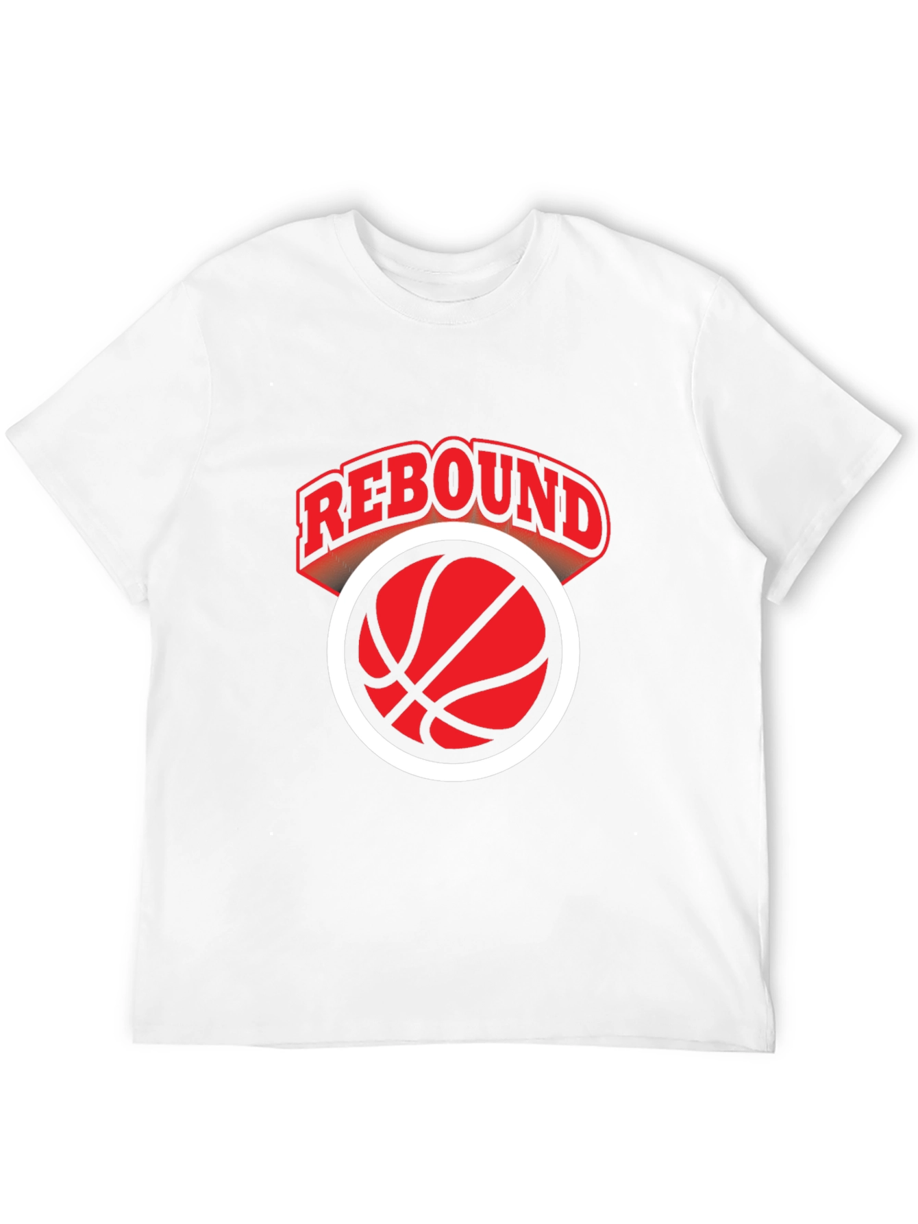 Rebound Basketball Graphic Tee - Black