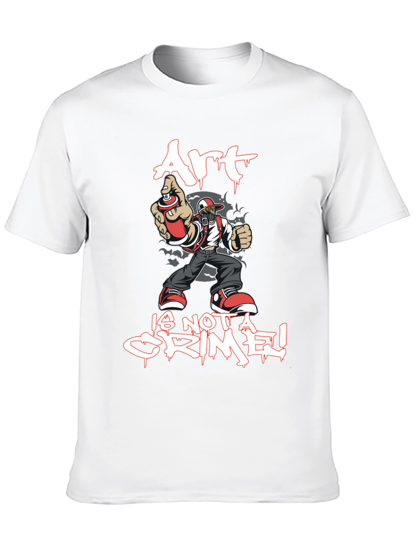 Art is Not a Crime Graphic Tee