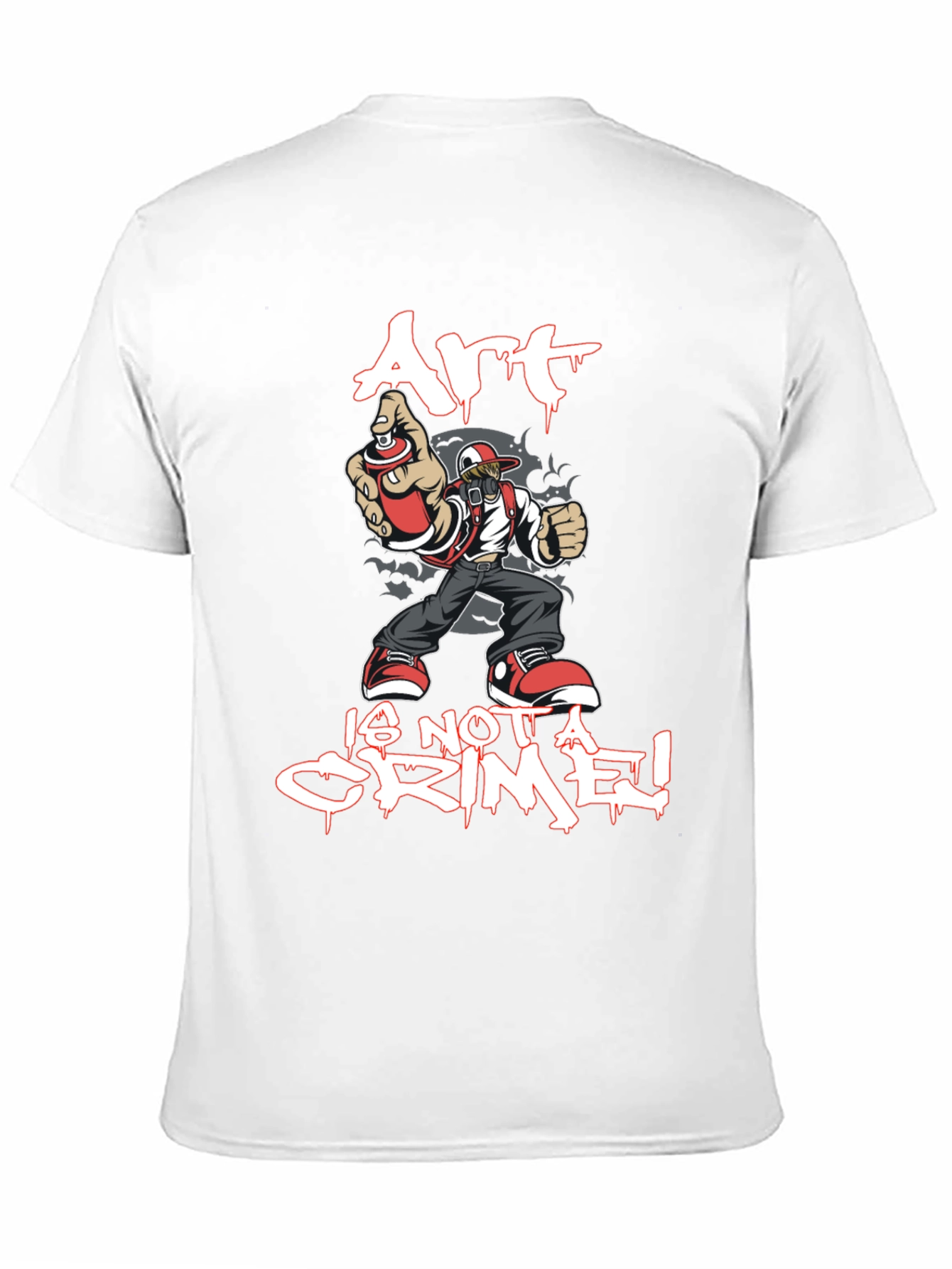 Art is Not a Crime Graphic Tee