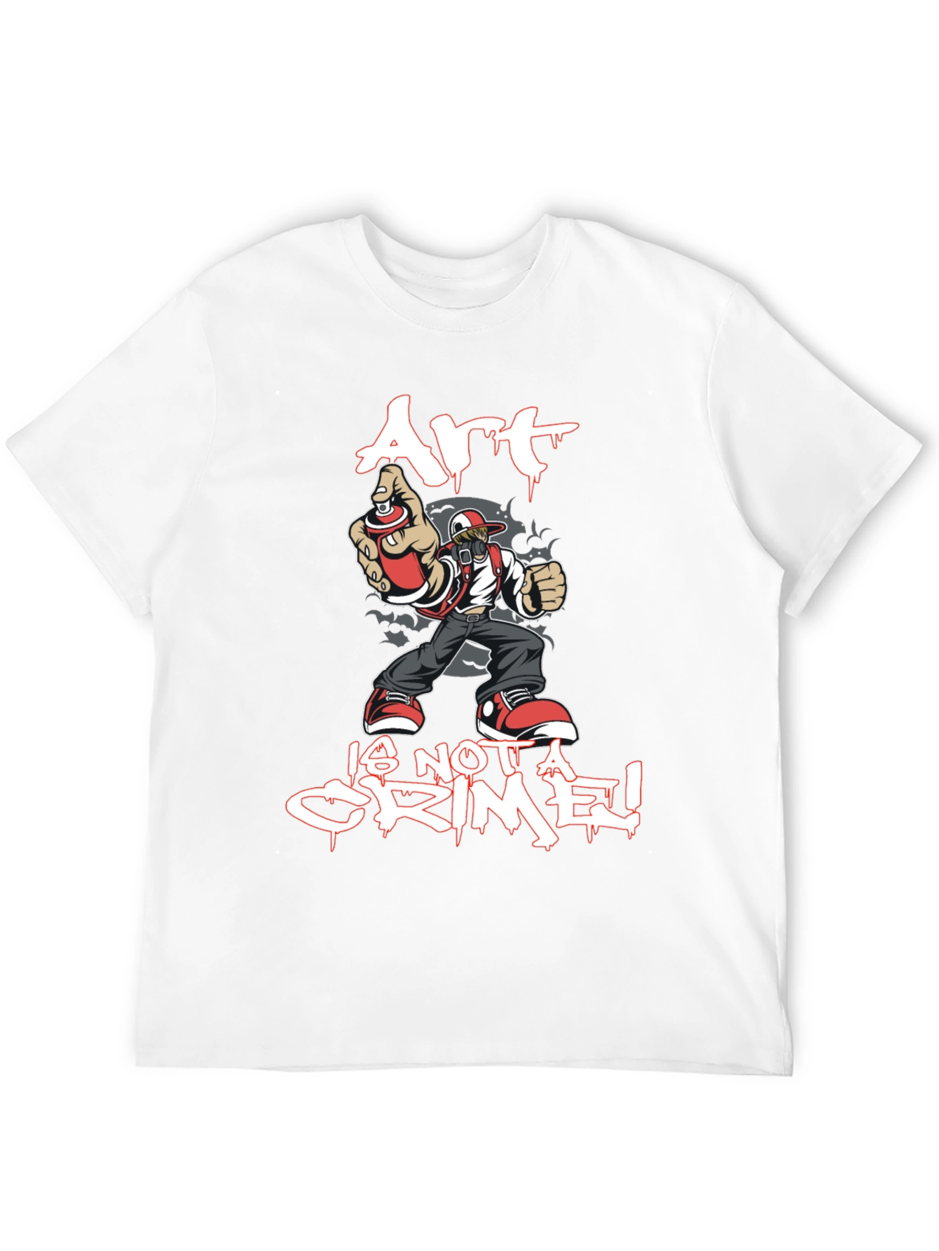 Art is Not a Crime Graphic Tee