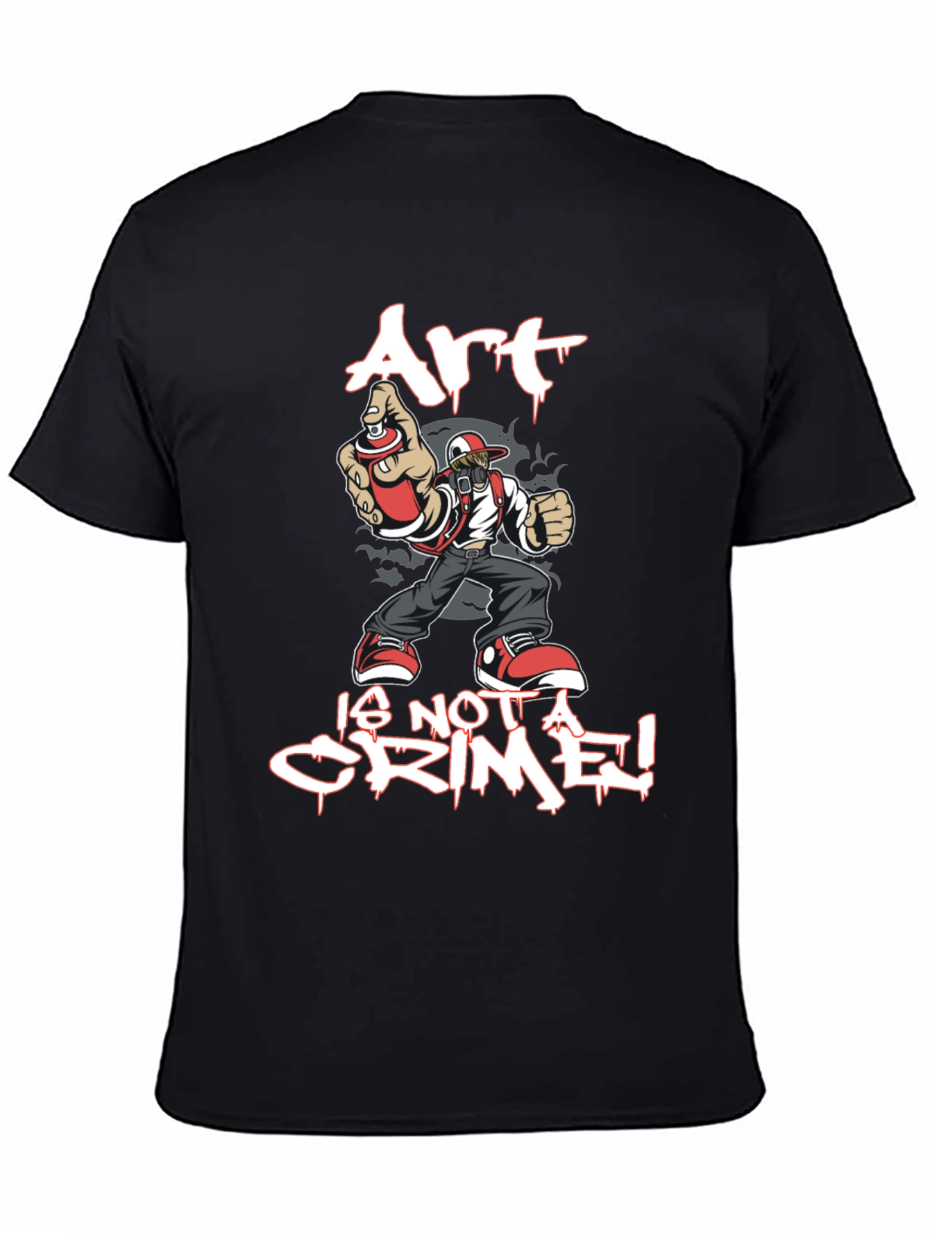 Art is Not a Crime Graphic Tee