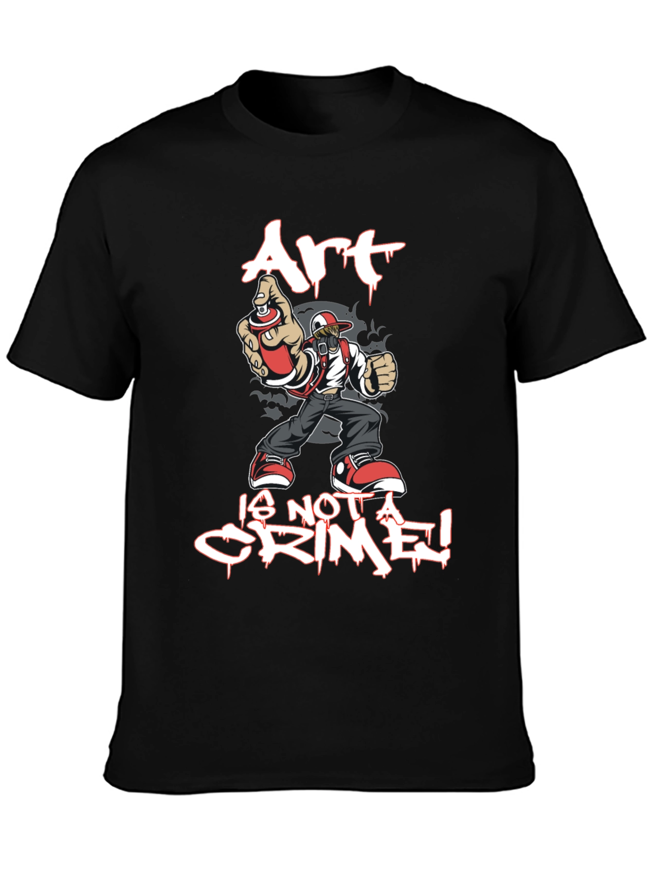 Art is Not a Crime Graphic Tee