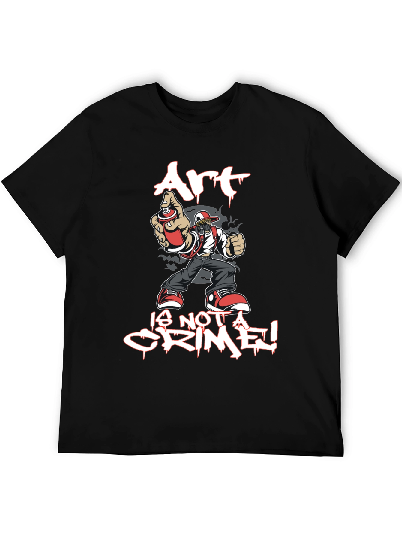 Art is Not a Crime Graphic Tee