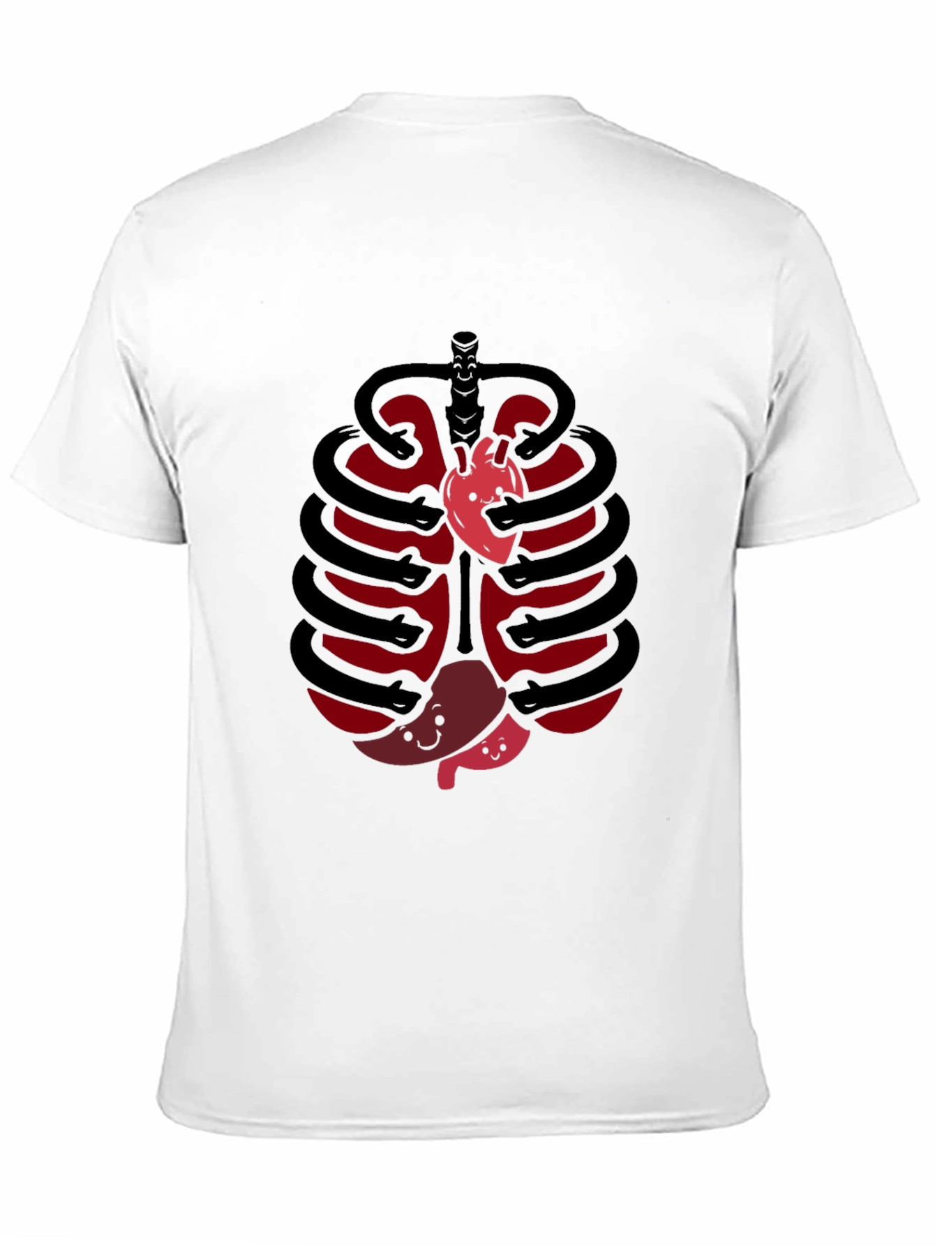 Funny Anatomy Rib Cage T-Shirt