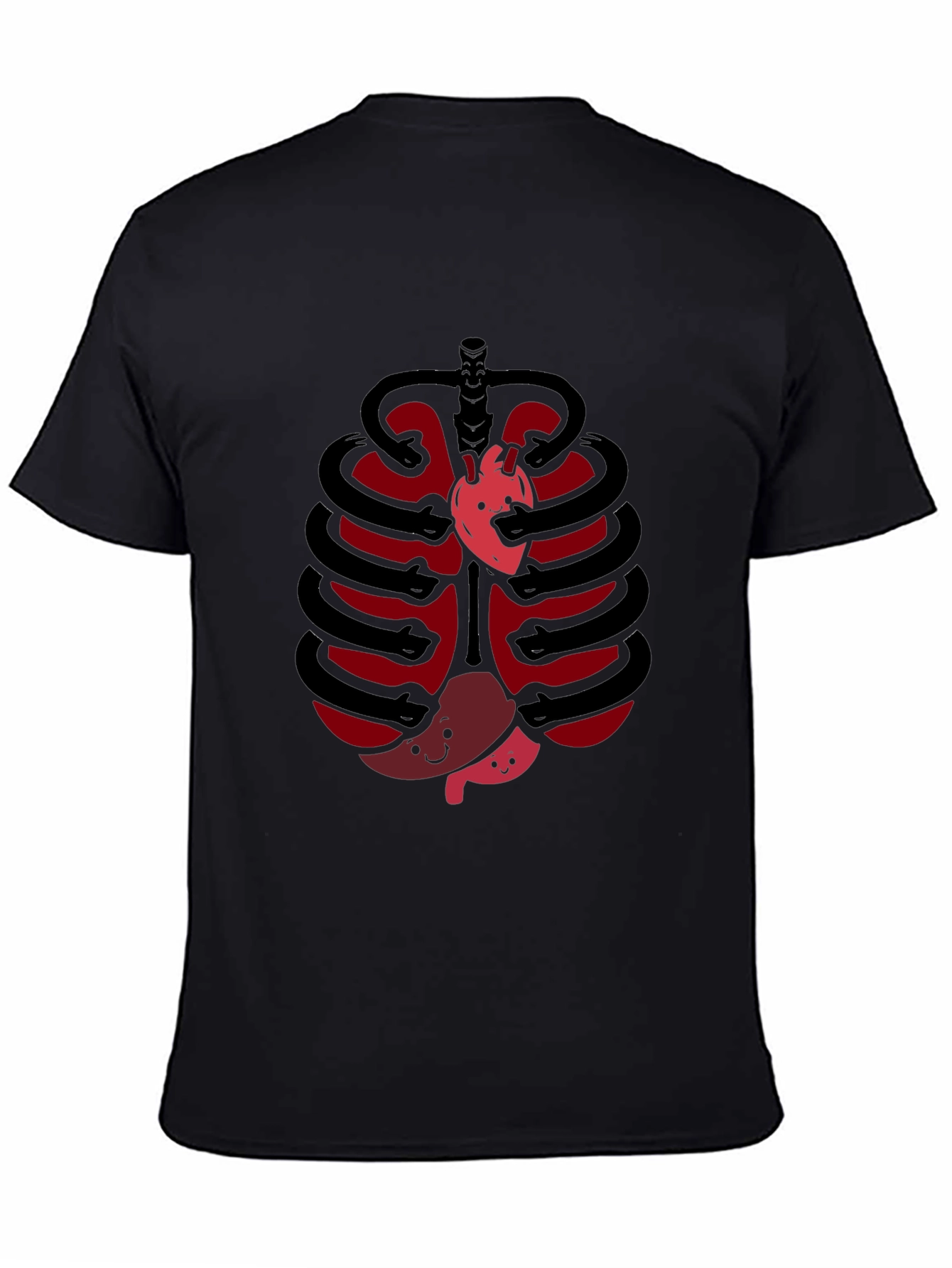 Funny Anatomy Rib Cage T-Shirt