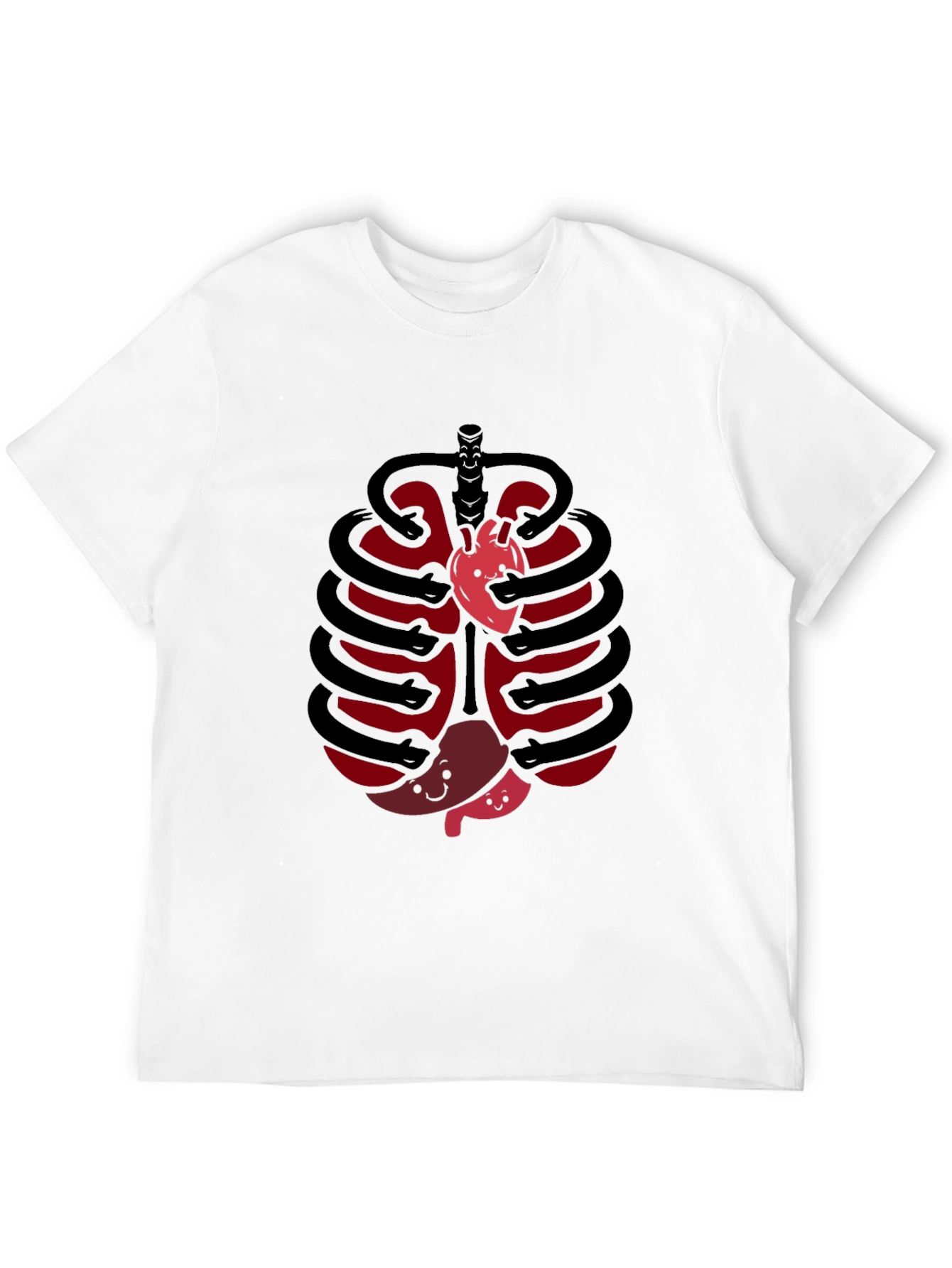 Funny Anatomy Rib Cage T-Shirt