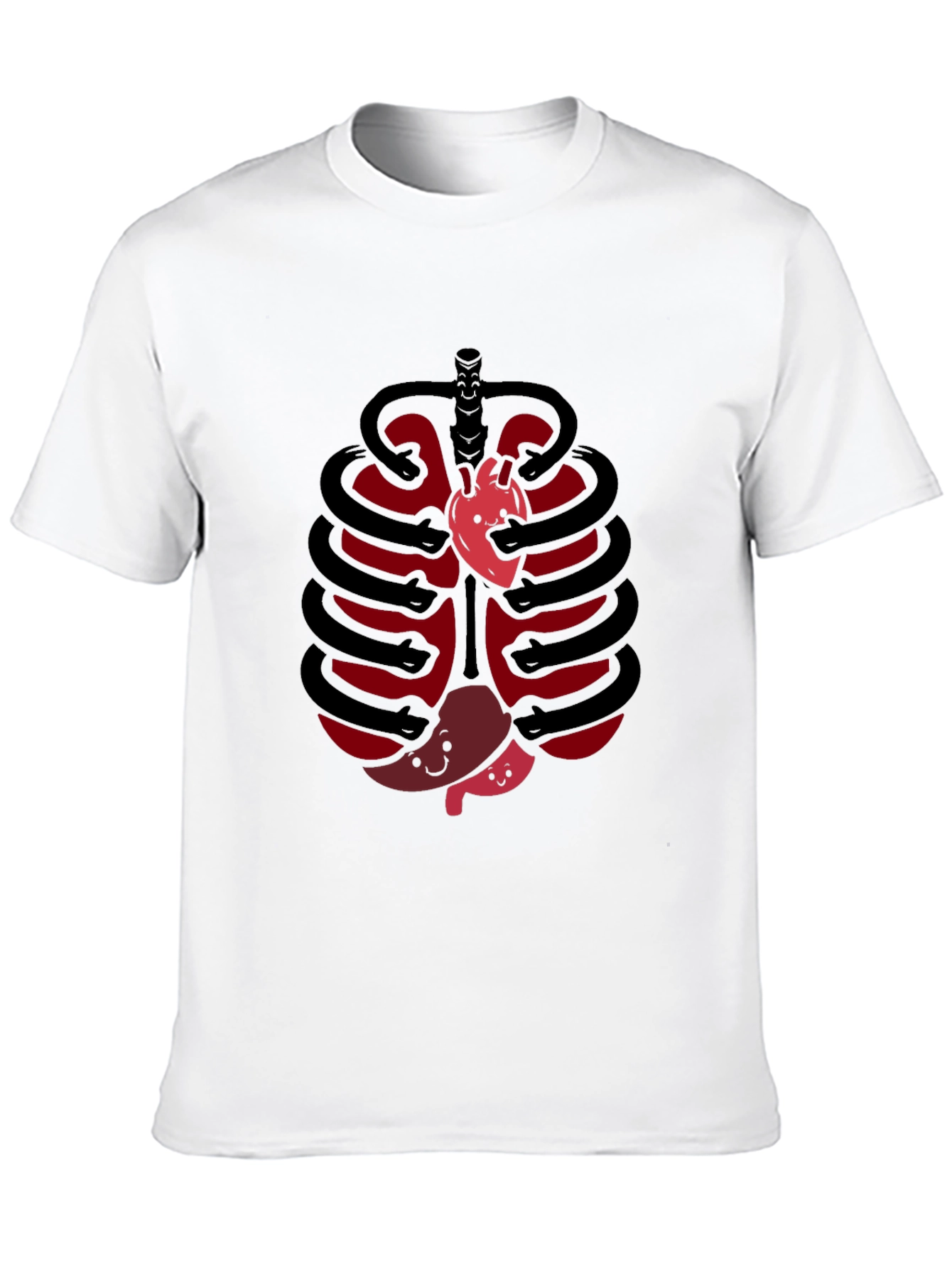 Funny Anatomy Rib Cage T-Shirt