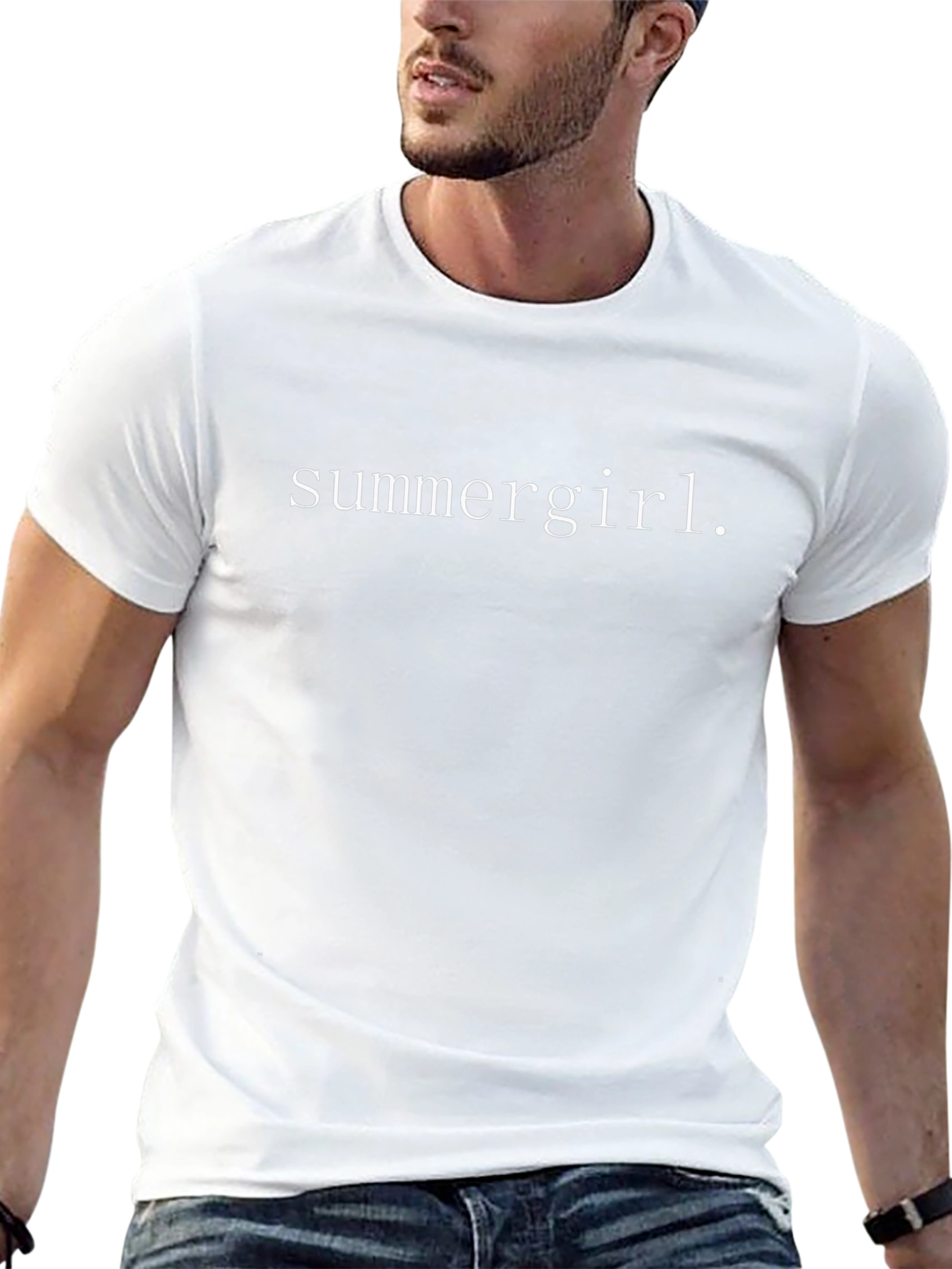 Summergirl Black T-Shirt
