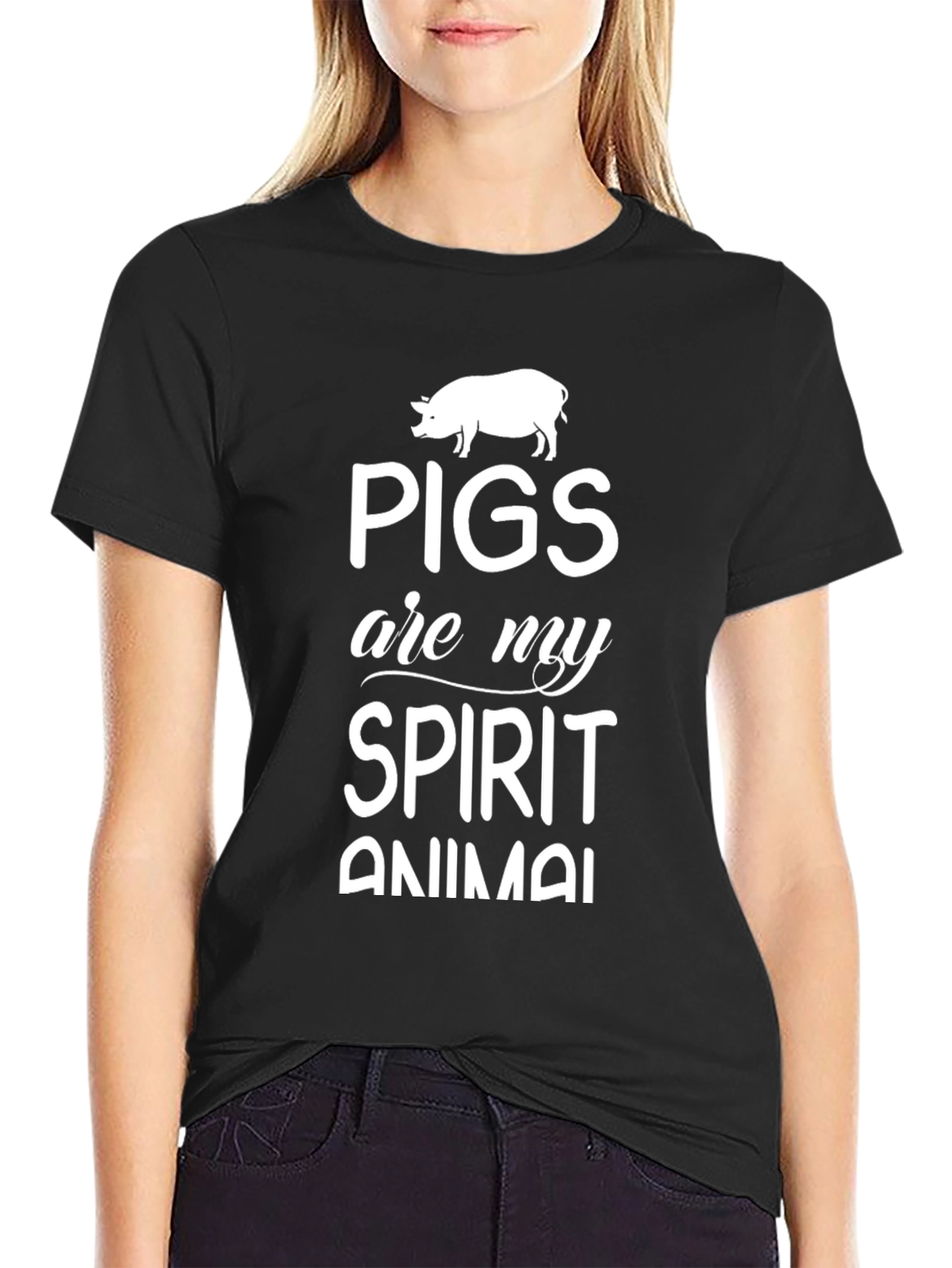 Pigs Are My Spirit Animal Graphic Tee