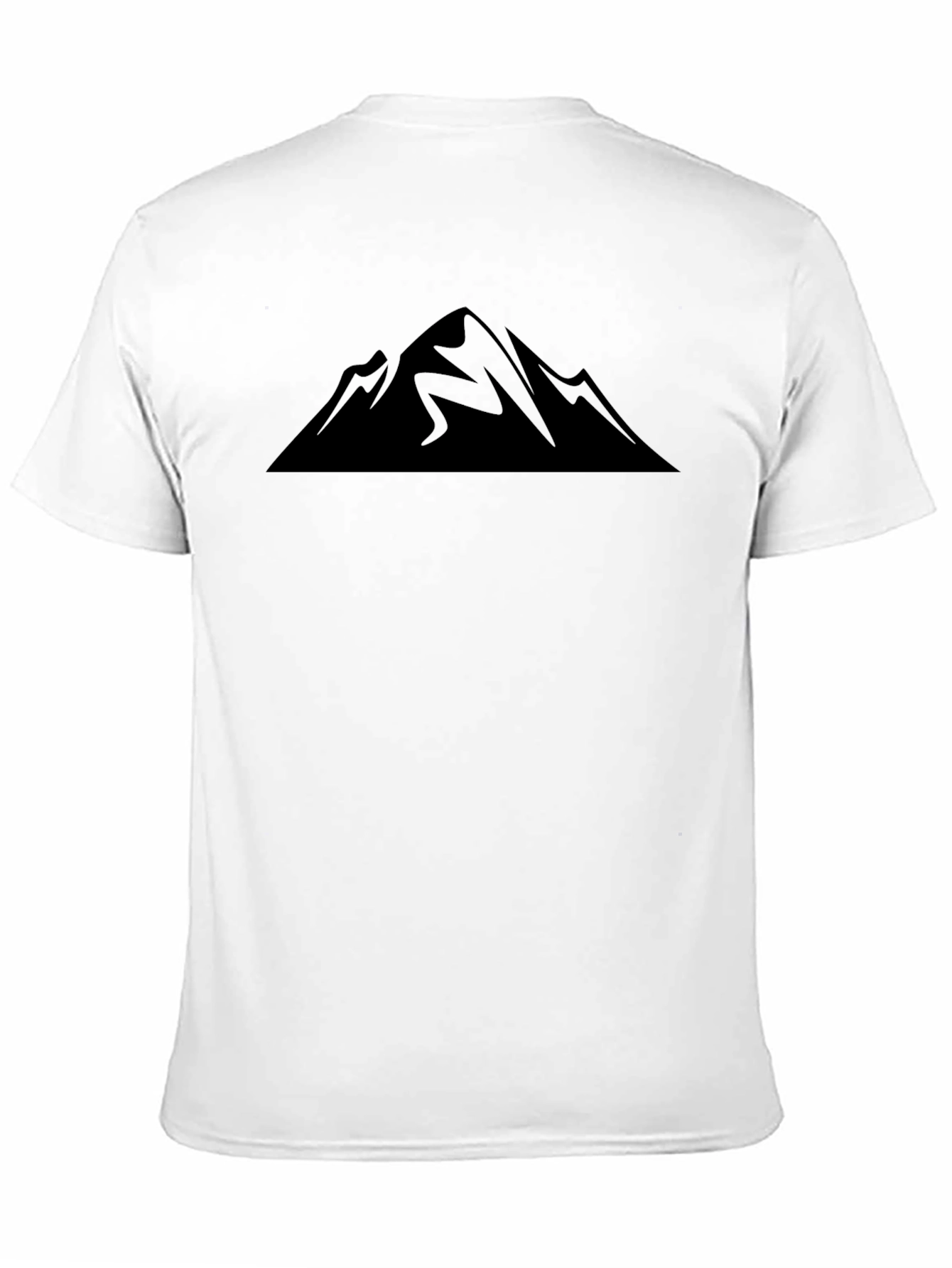 Mountain Runner Graphic Tee - Black Short Sleeve