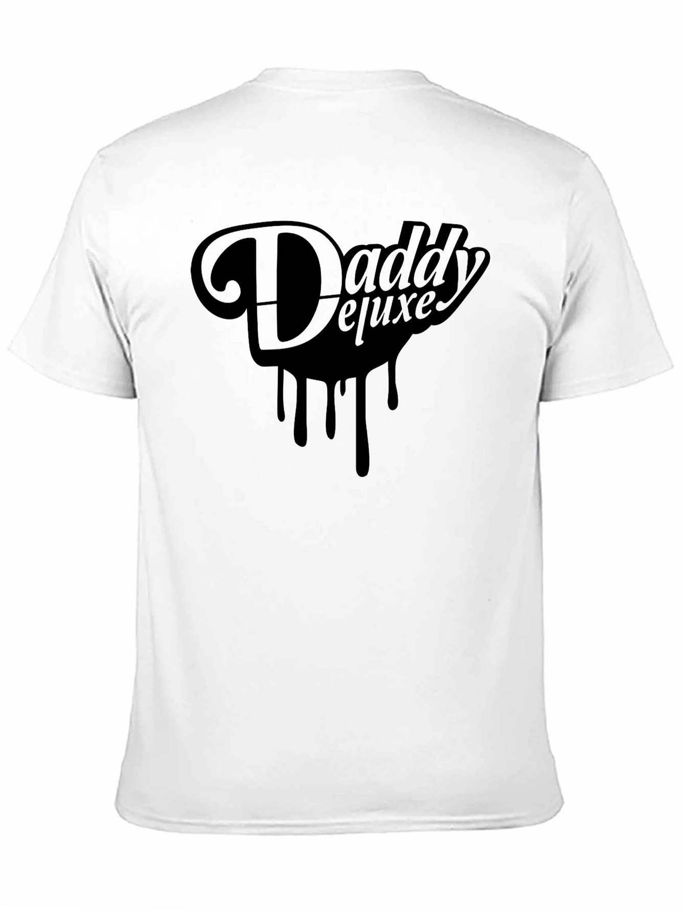 Daddy Deluxe Black Graphic Tee - Stylish & Edgy