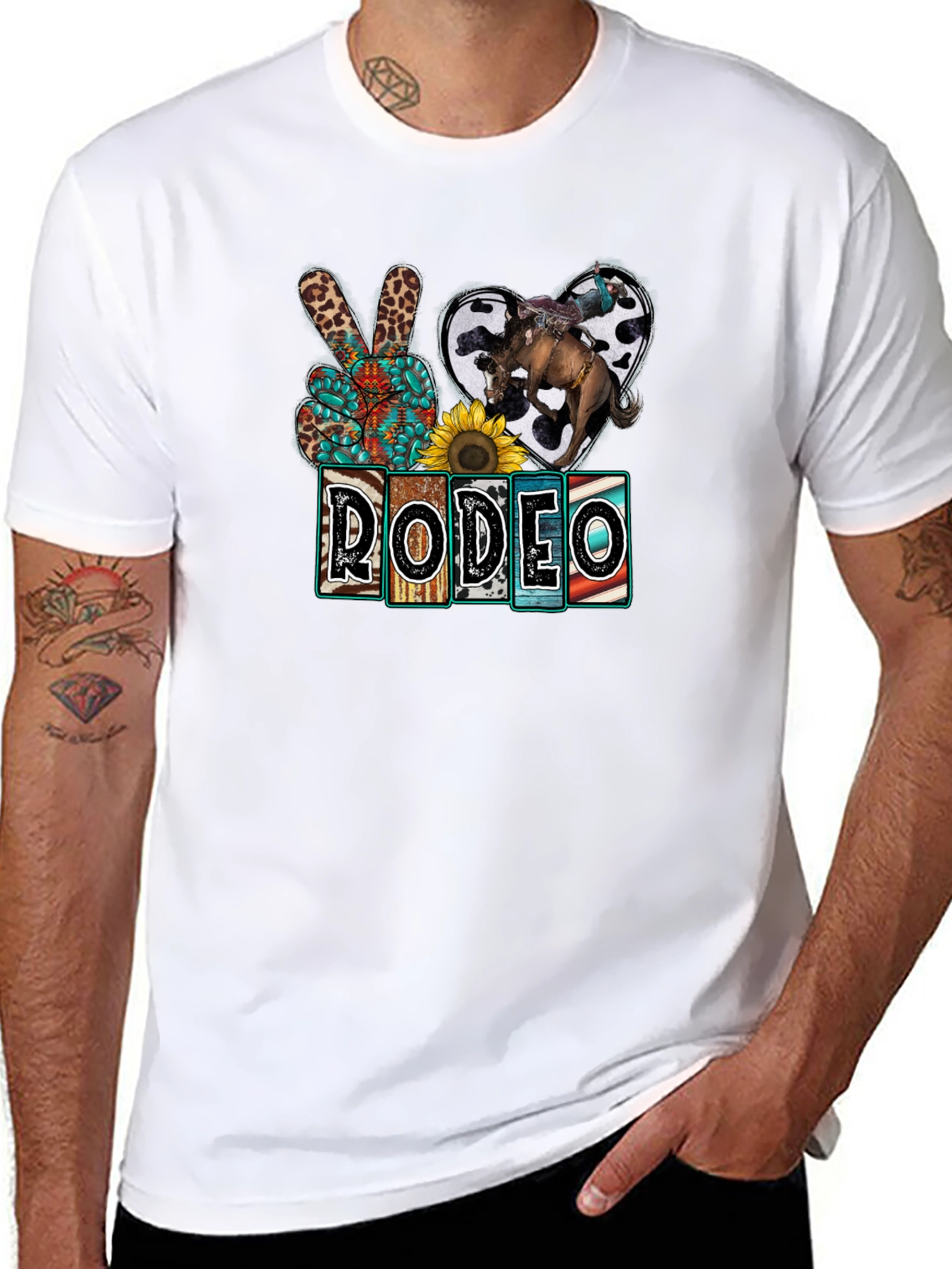 Rodeo Heart Graphic Tee