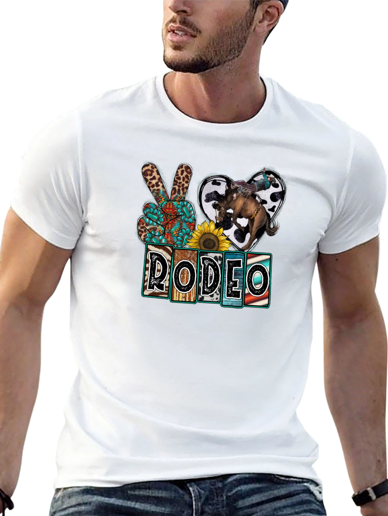 Rodeo Heart Graphic Tee