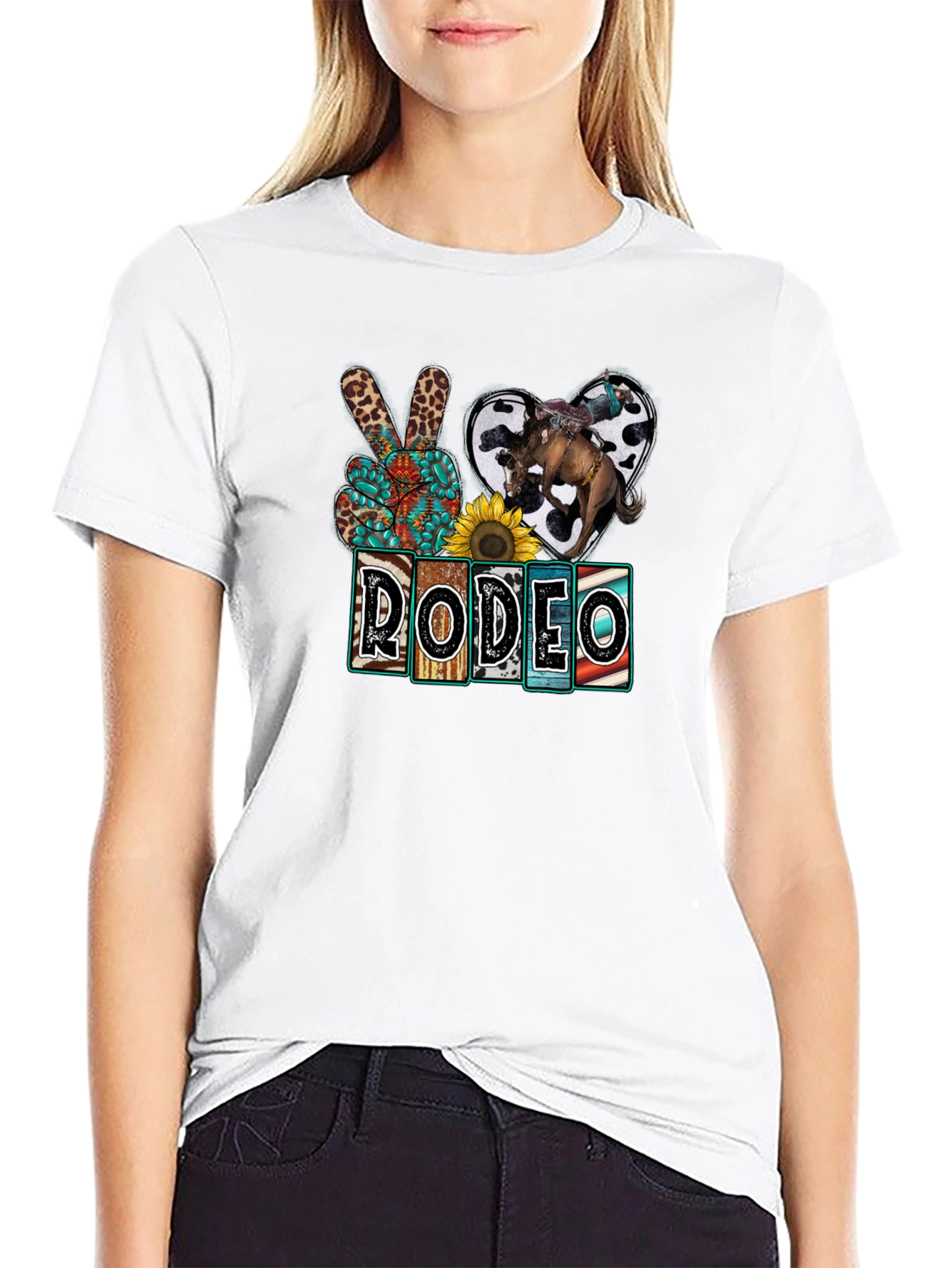 Rodeo Heart Graphic Tee