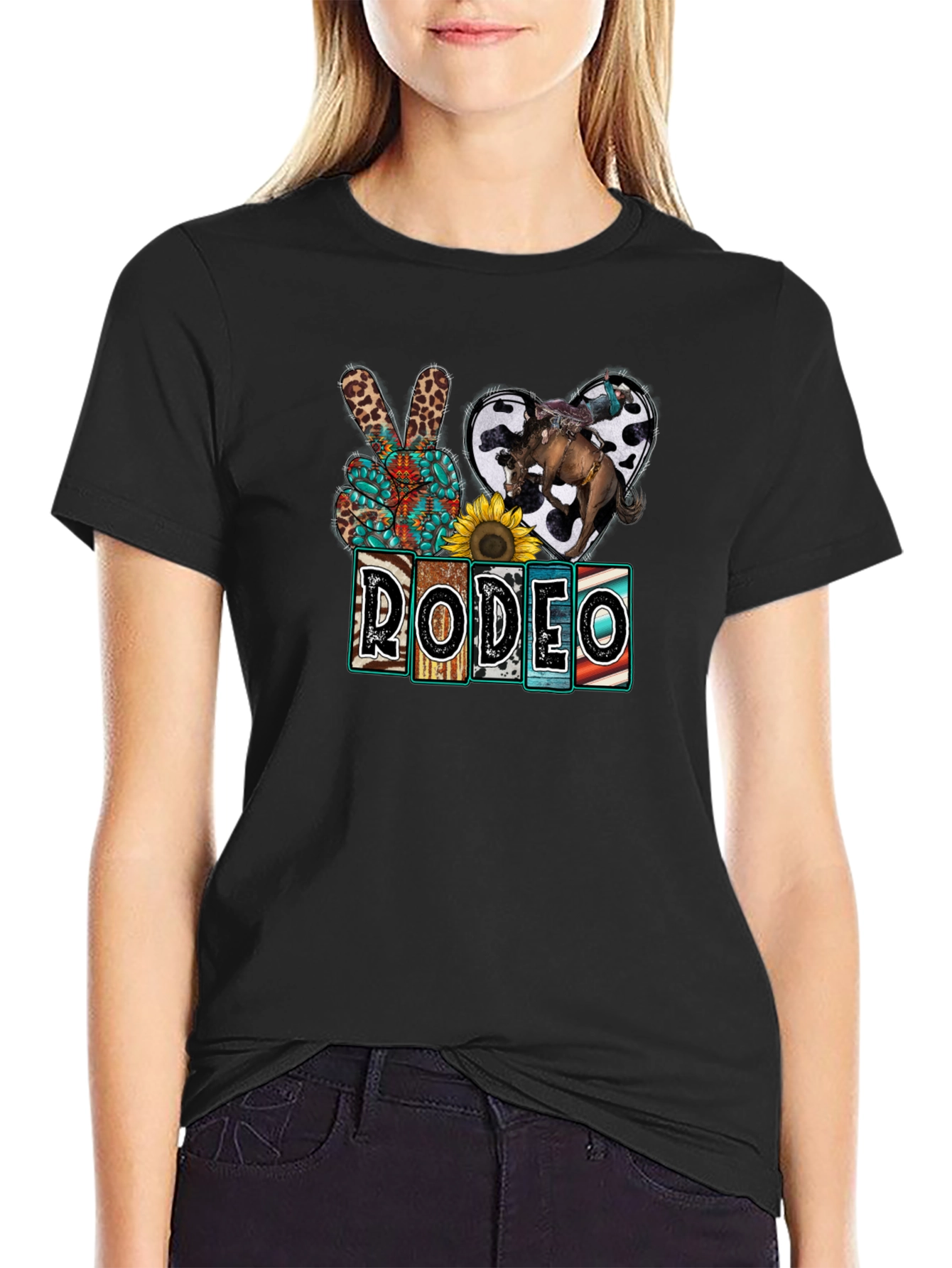 Rodeo Heart Graphic Tee