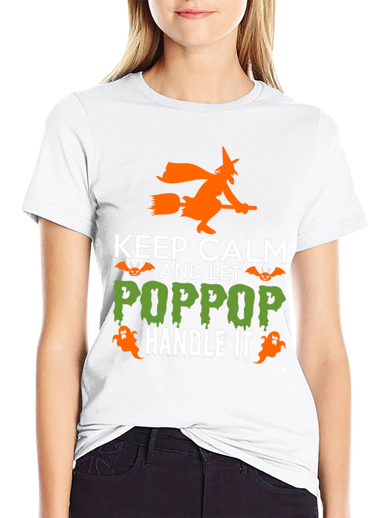 Keep Calm Poppop Halloween T-Shirt