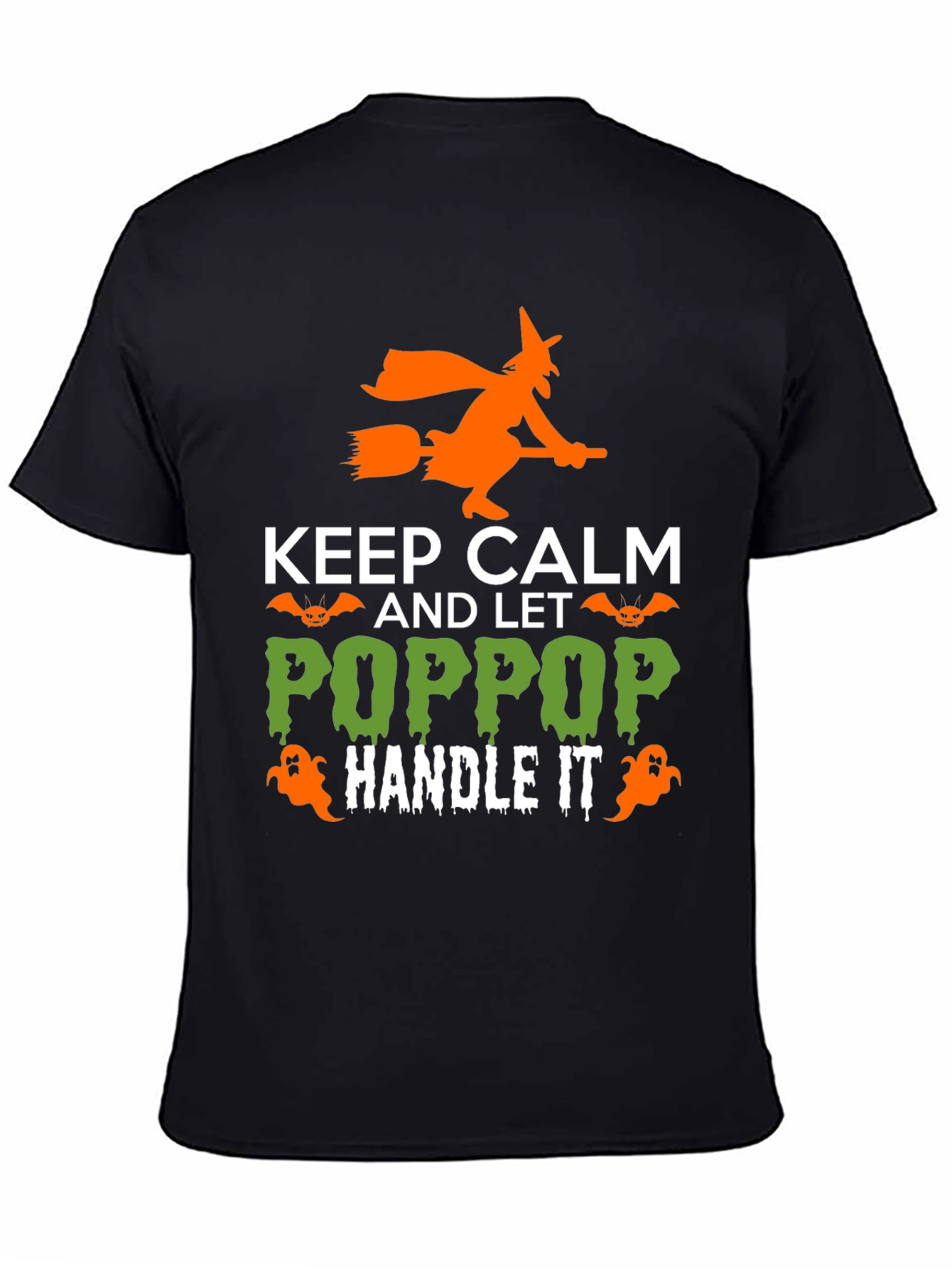 Keep Calm Poppop Halloween T-Shirt