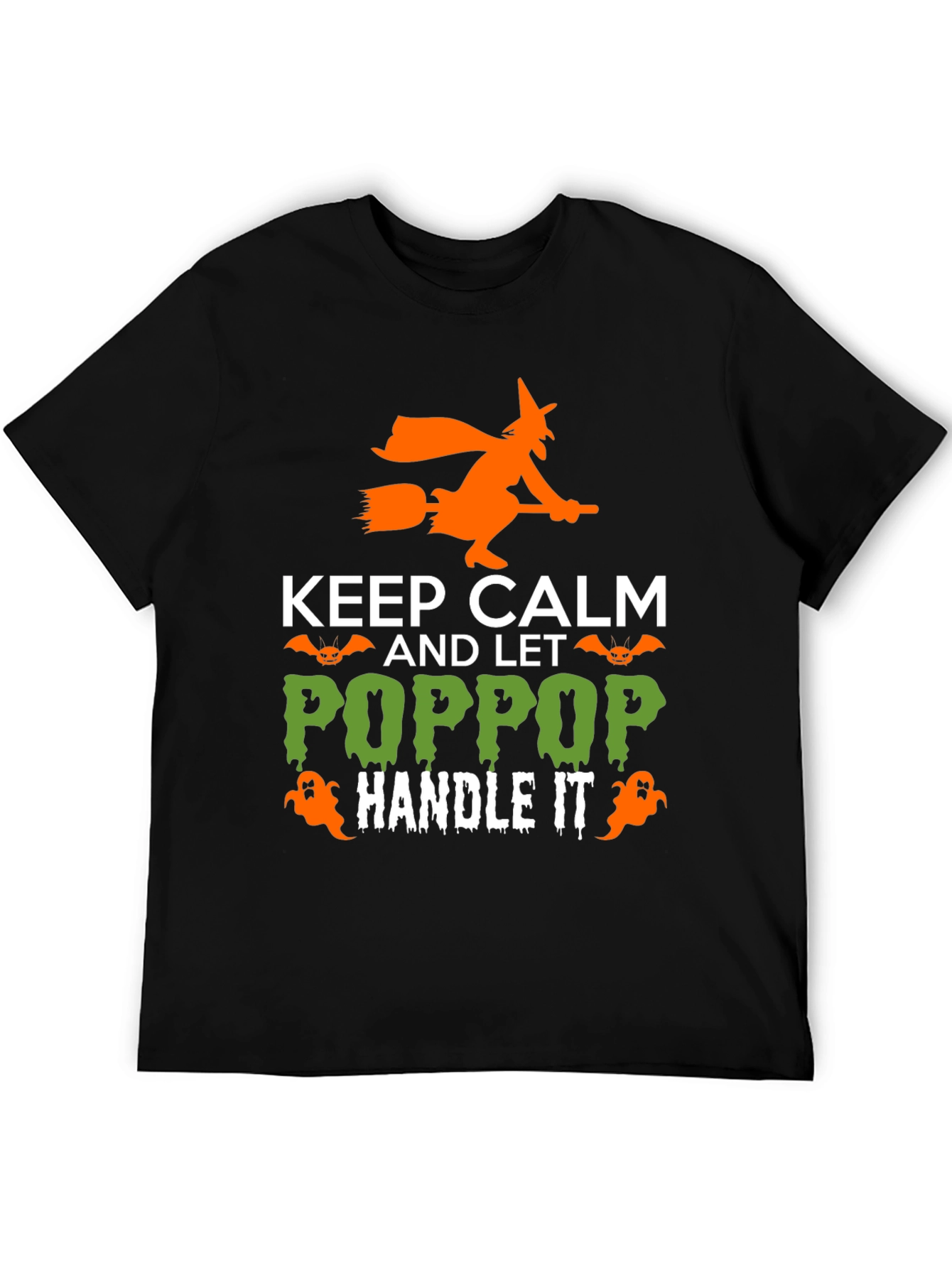 Keep Calm Poppop Halloween T-Shirt