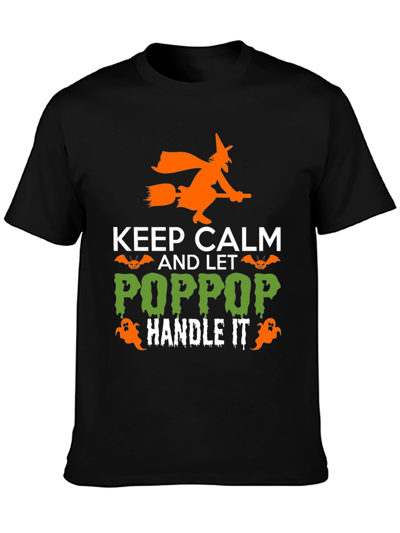 Keep Calm Poppop Halloween T-Shirt