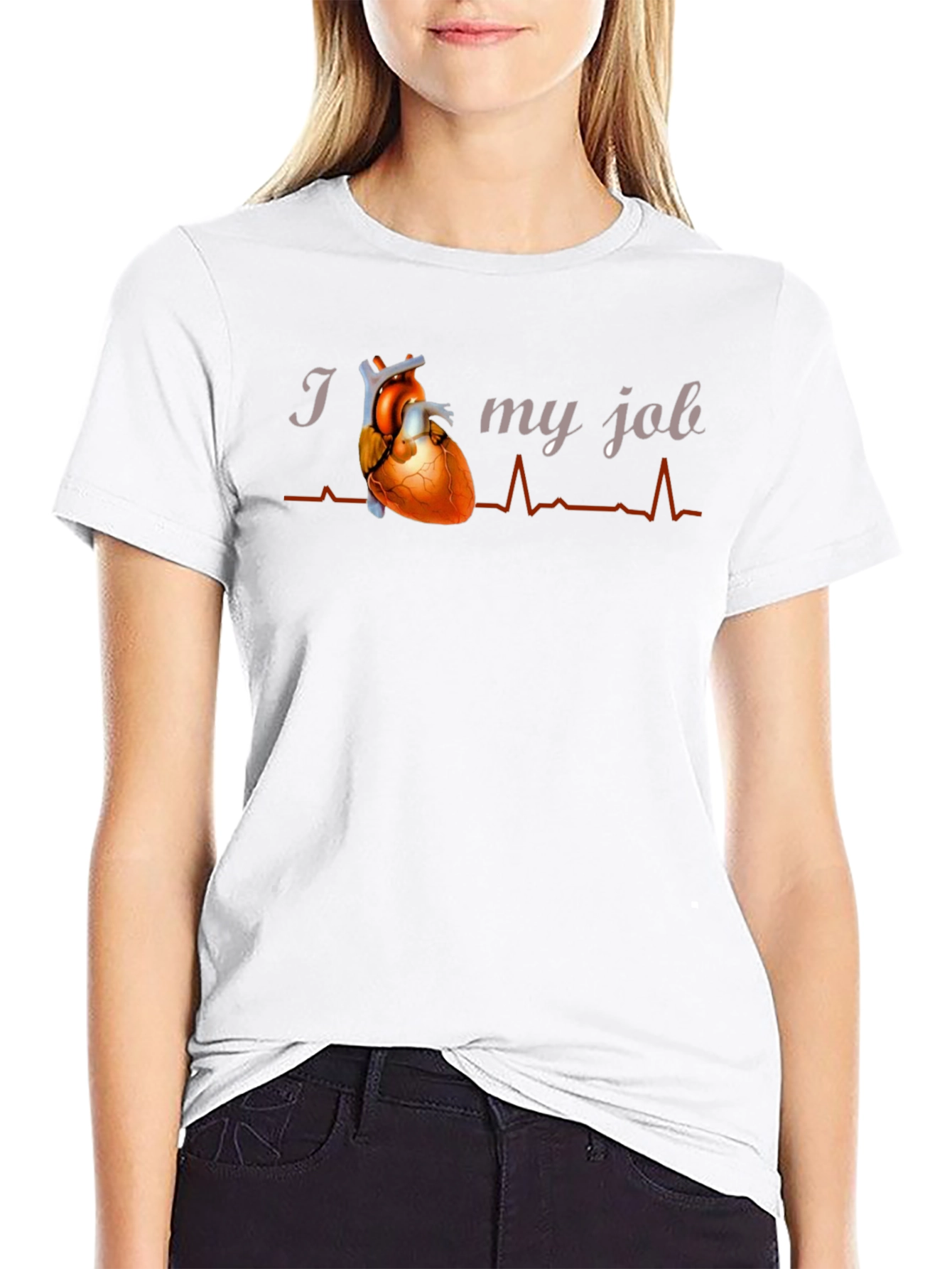 I Heart My Job Graphic Tee