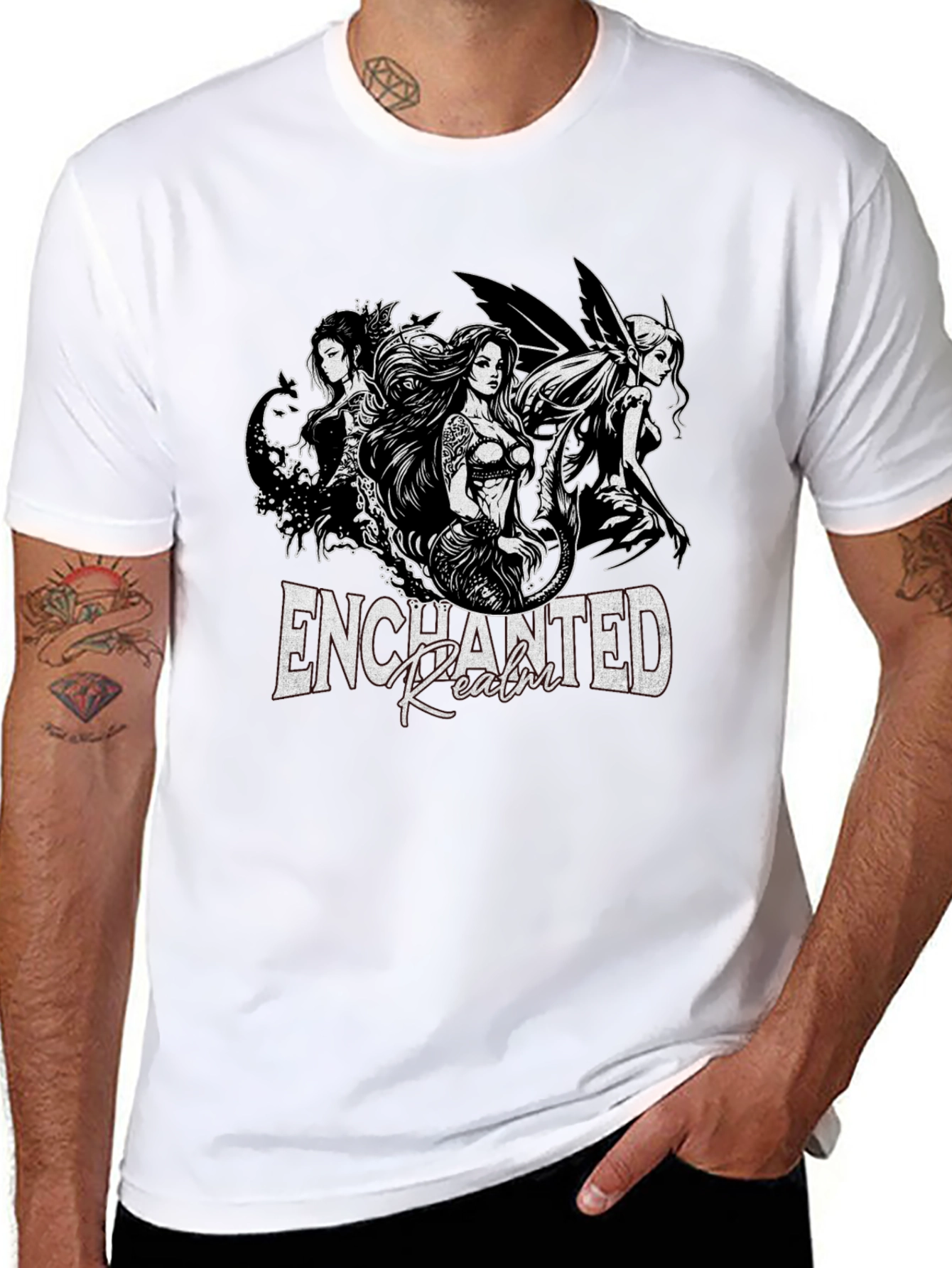 Enchanted Realm Graphic T-Shirt