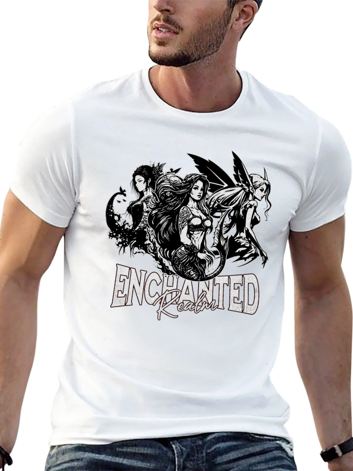 Enchanted Realm Graphic T-Shirt