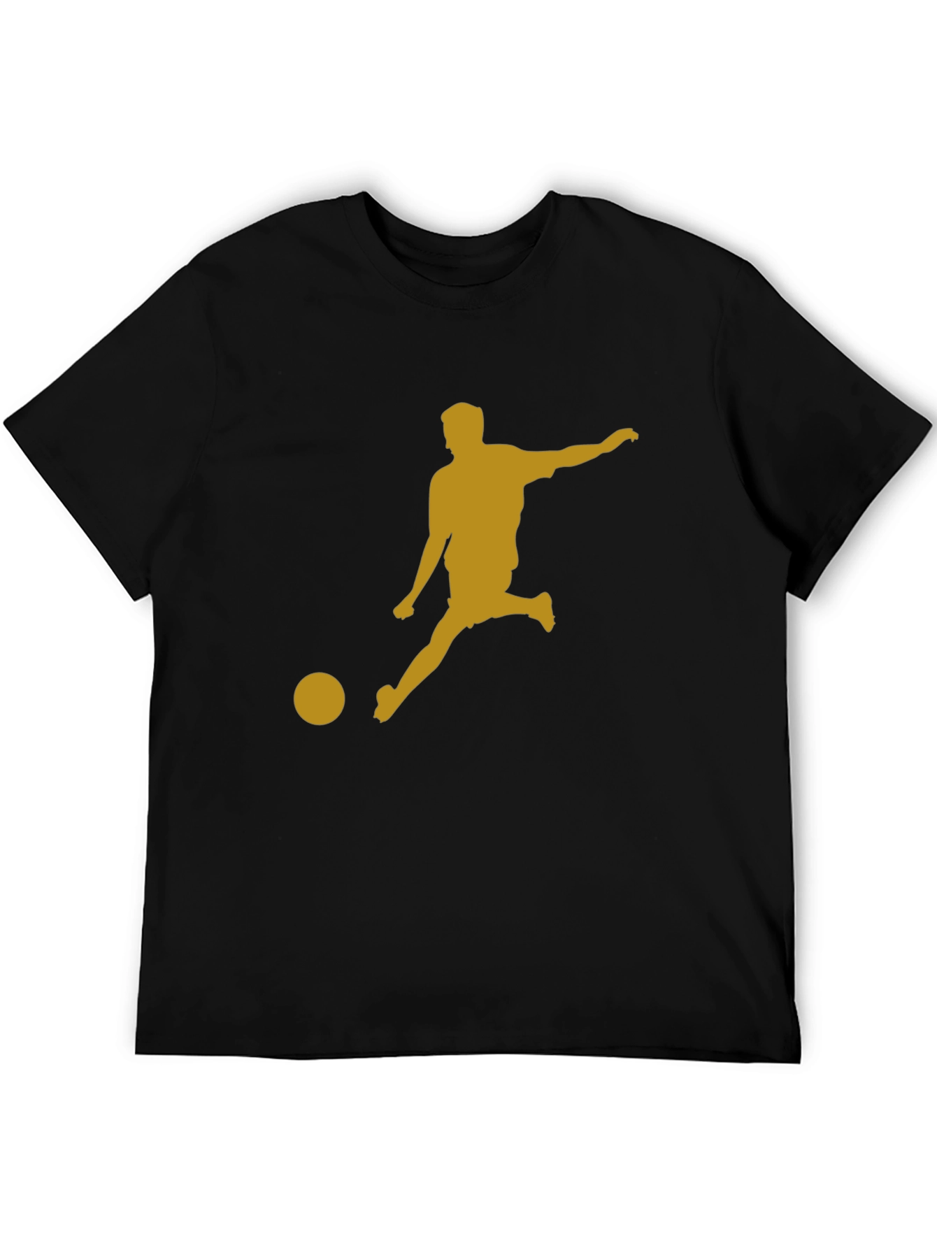 Soccer Kick T-Shirt - Black Graphic Tee