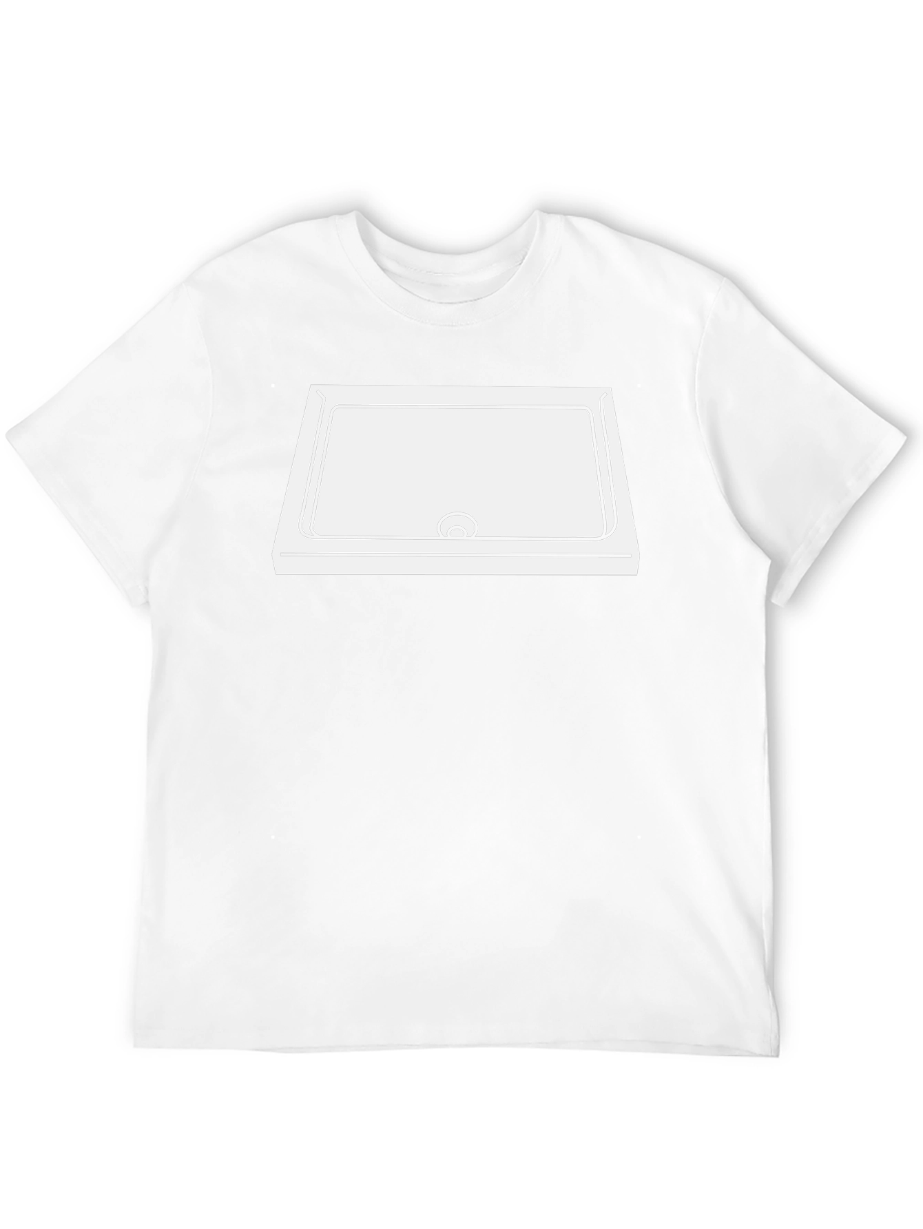 Unique Sink Graphic Tee - Black Cotton T-Shirt