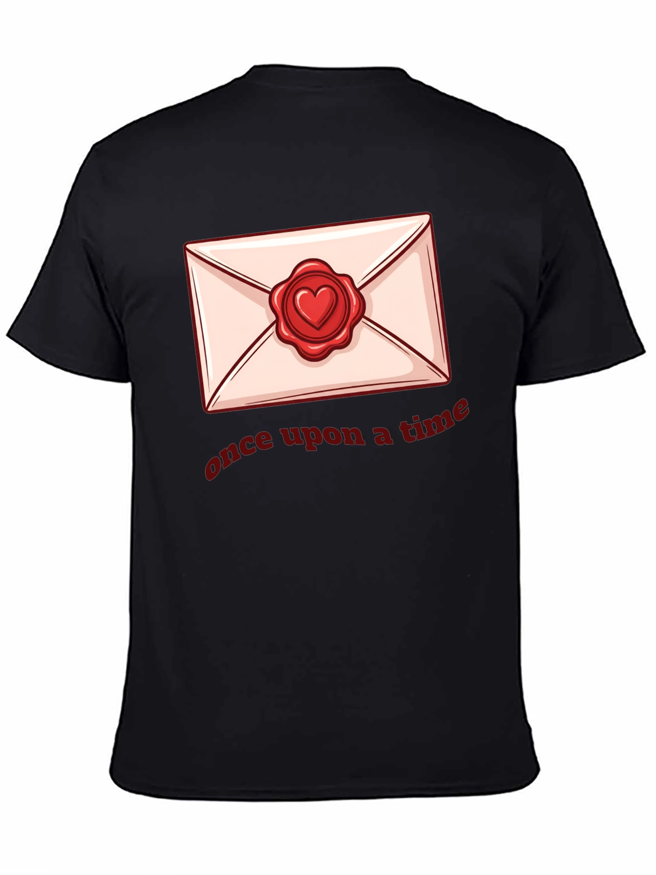 Once Upon A Time Envelope Heart Seal T-Shirt