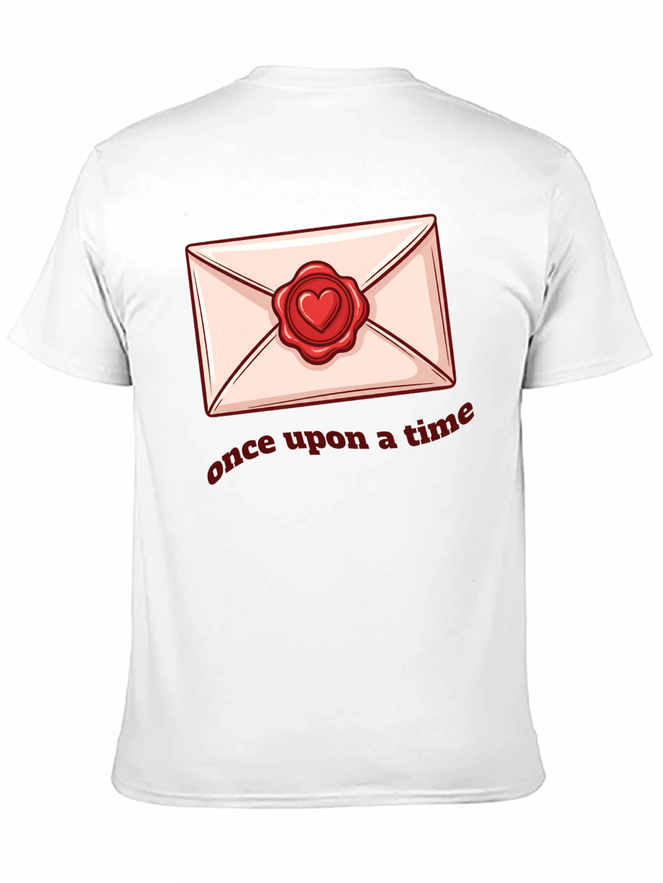 Once Upon A Time Envelope Heart Seal T-Shirt