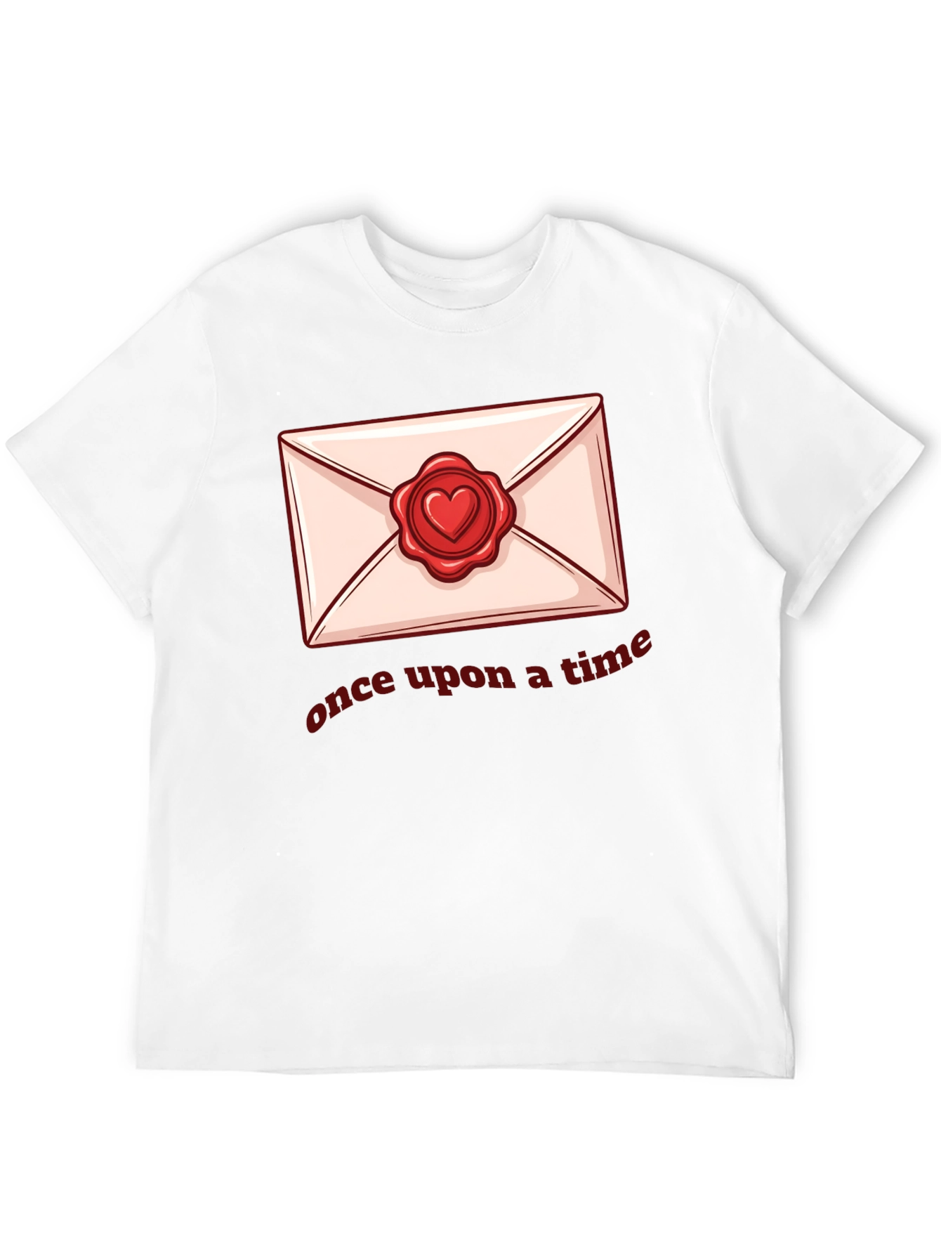 Once Upon A Time Envelope Heart Seal T-Shirt