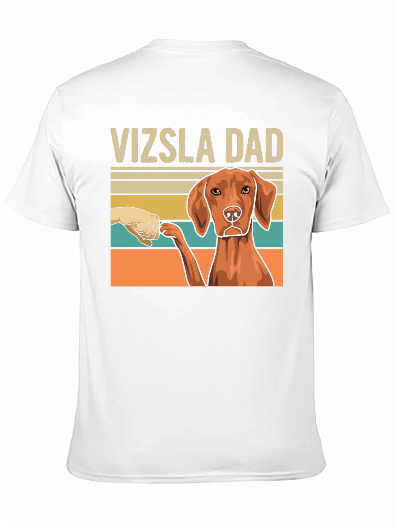 Vizsla Dad Graphic Tee - Dog Lover T-Shirt