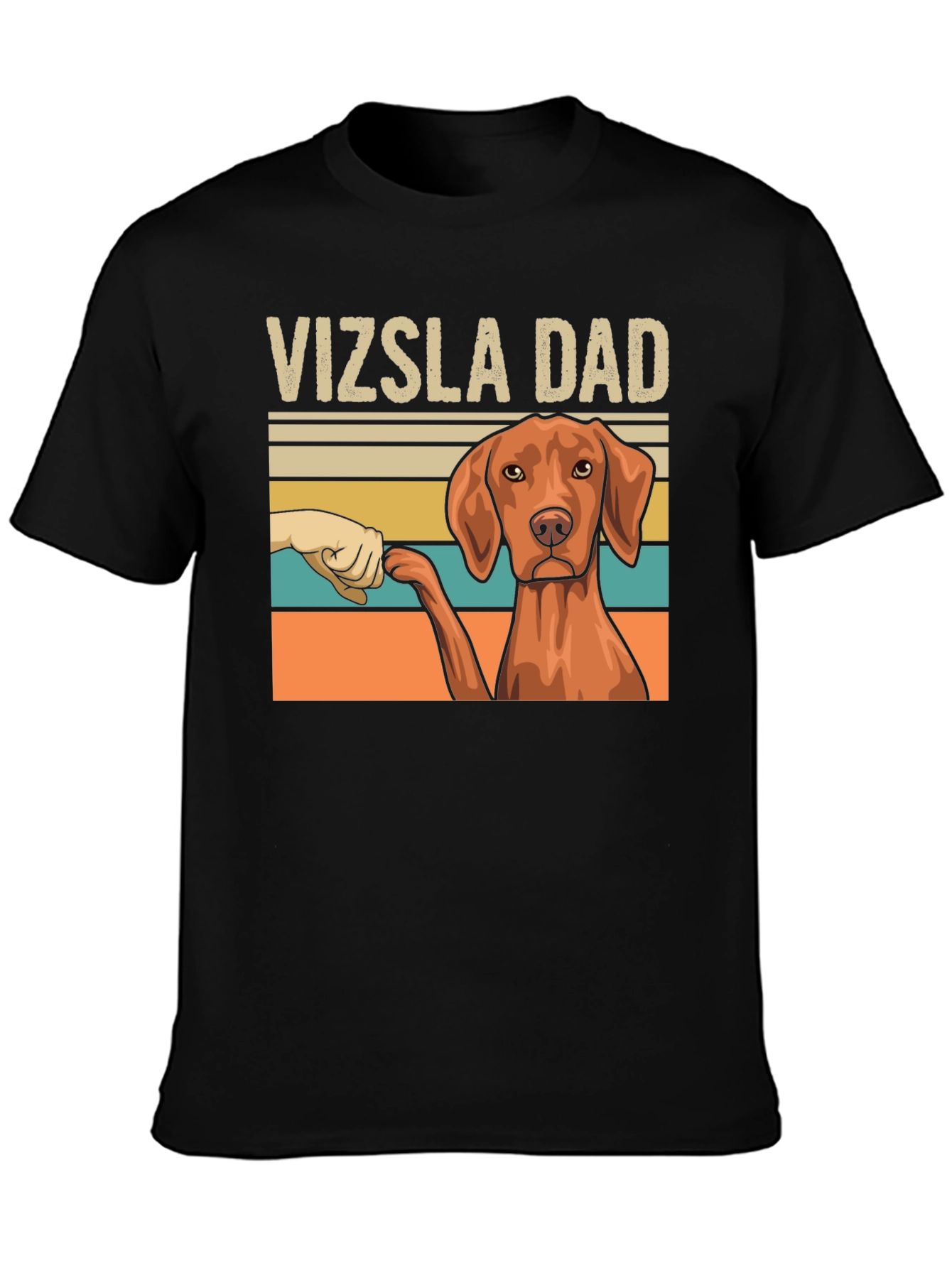 Vizsla Dad Graphic Tee - Dog Lover T-Shirt