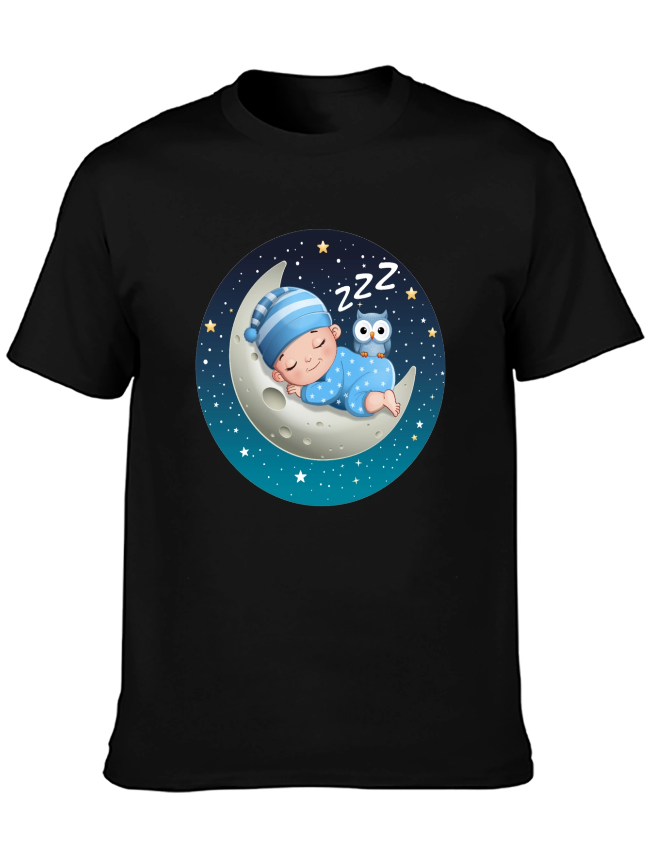 Dreamy Baby Moon Graphic T-Shirt