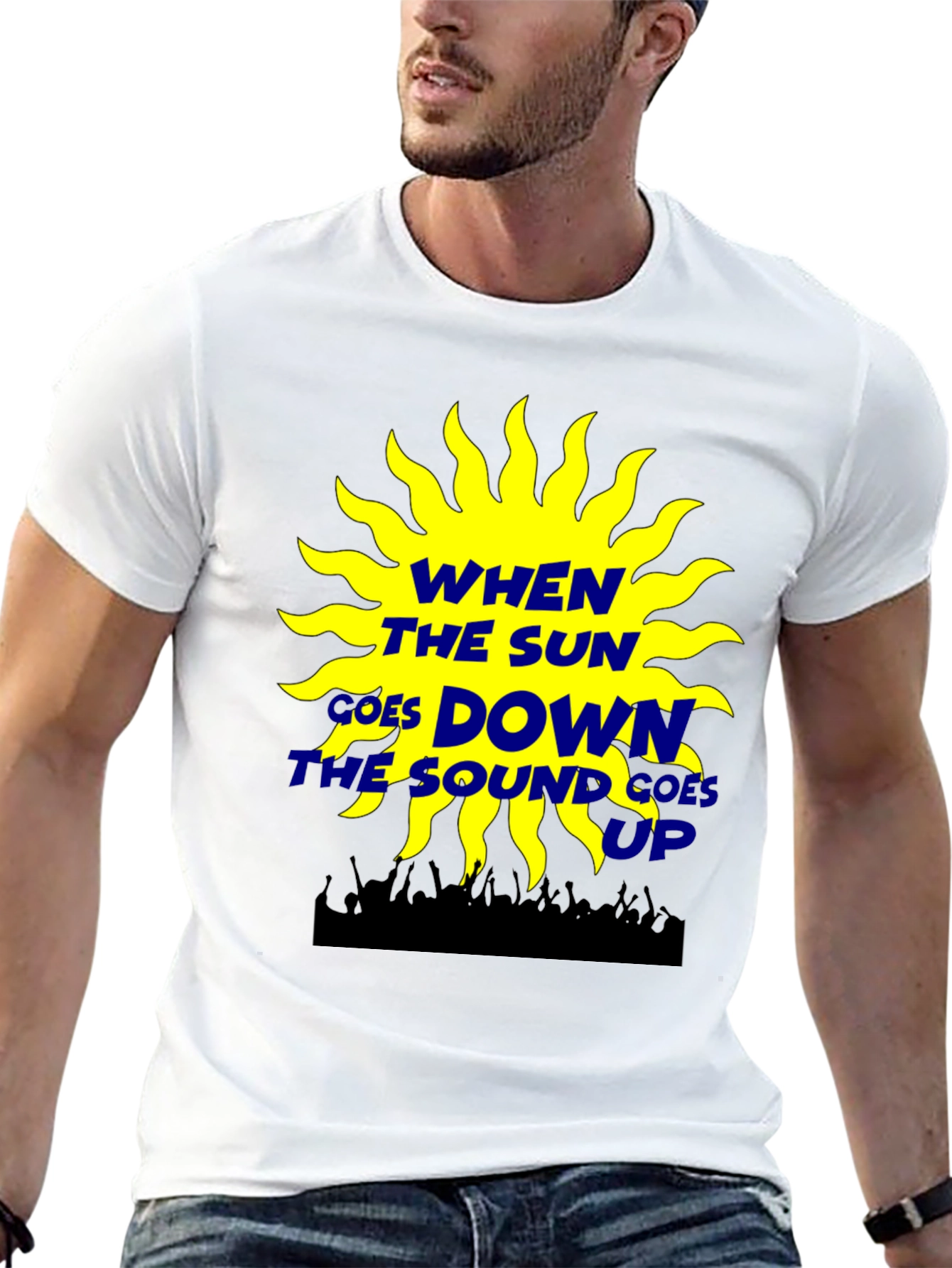 When The Sun Goes Down Graphic Tee