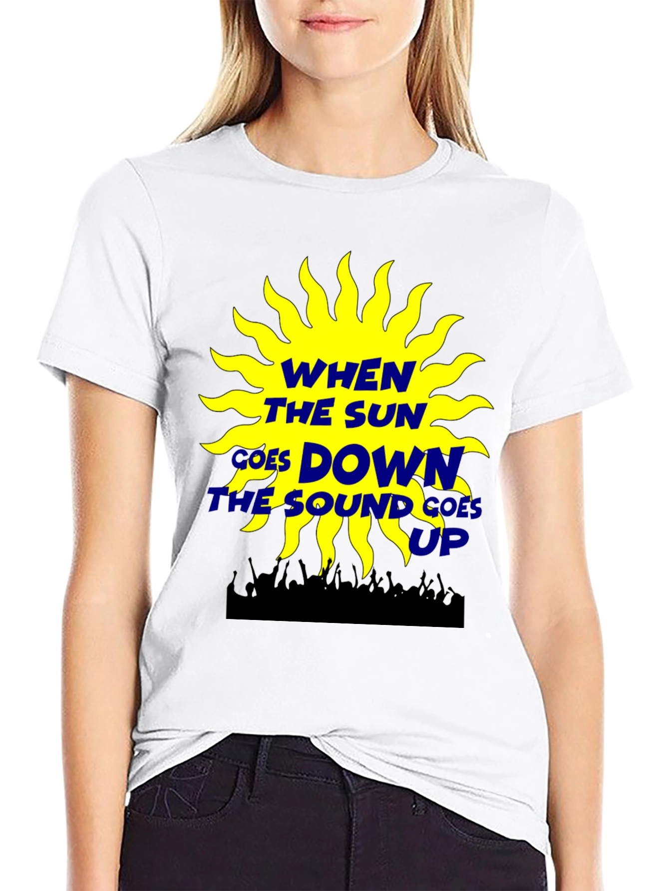When The Sun Goes Down Graphic Tee