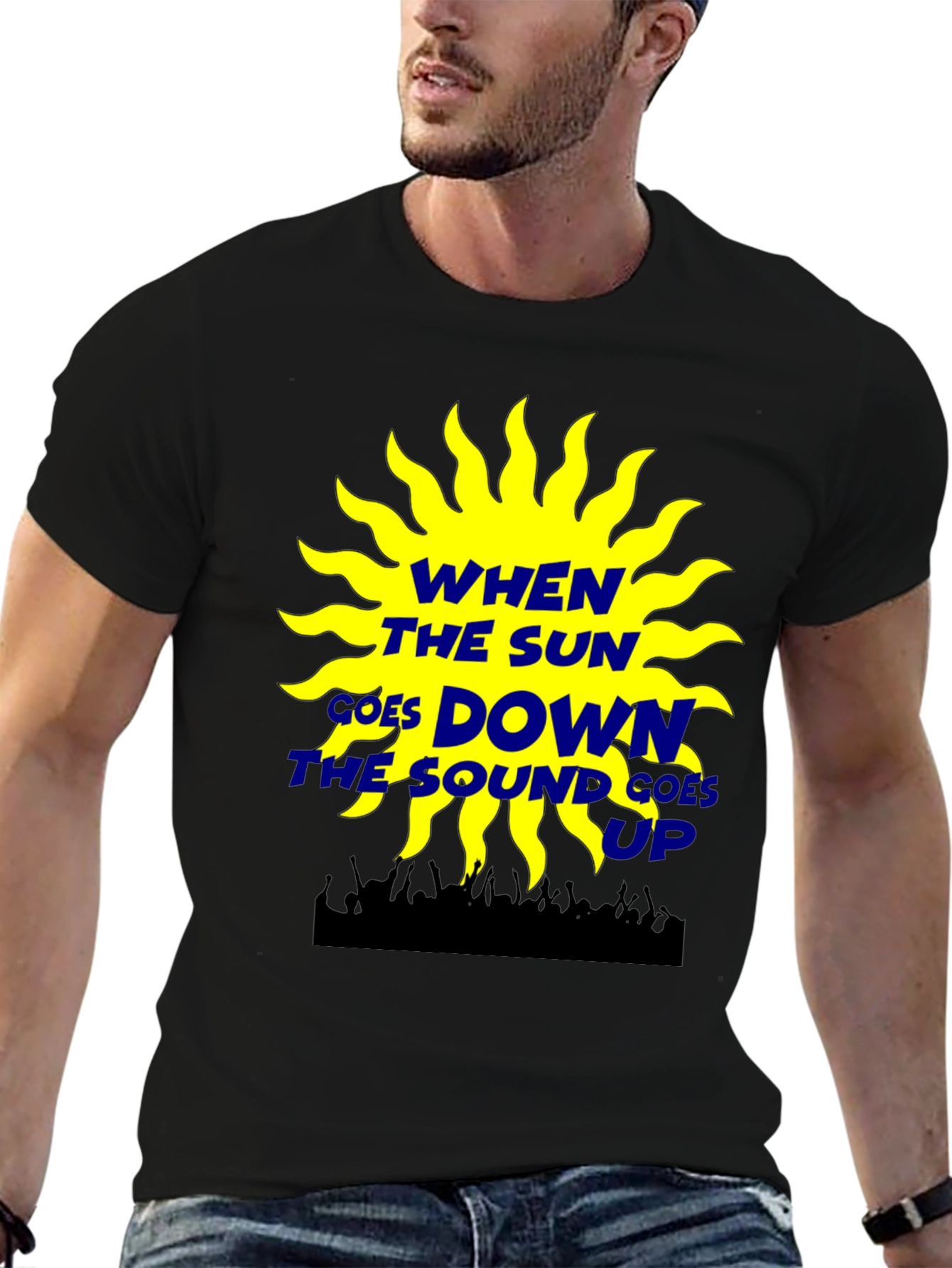 When The Sun Goes Down Graphic Tee