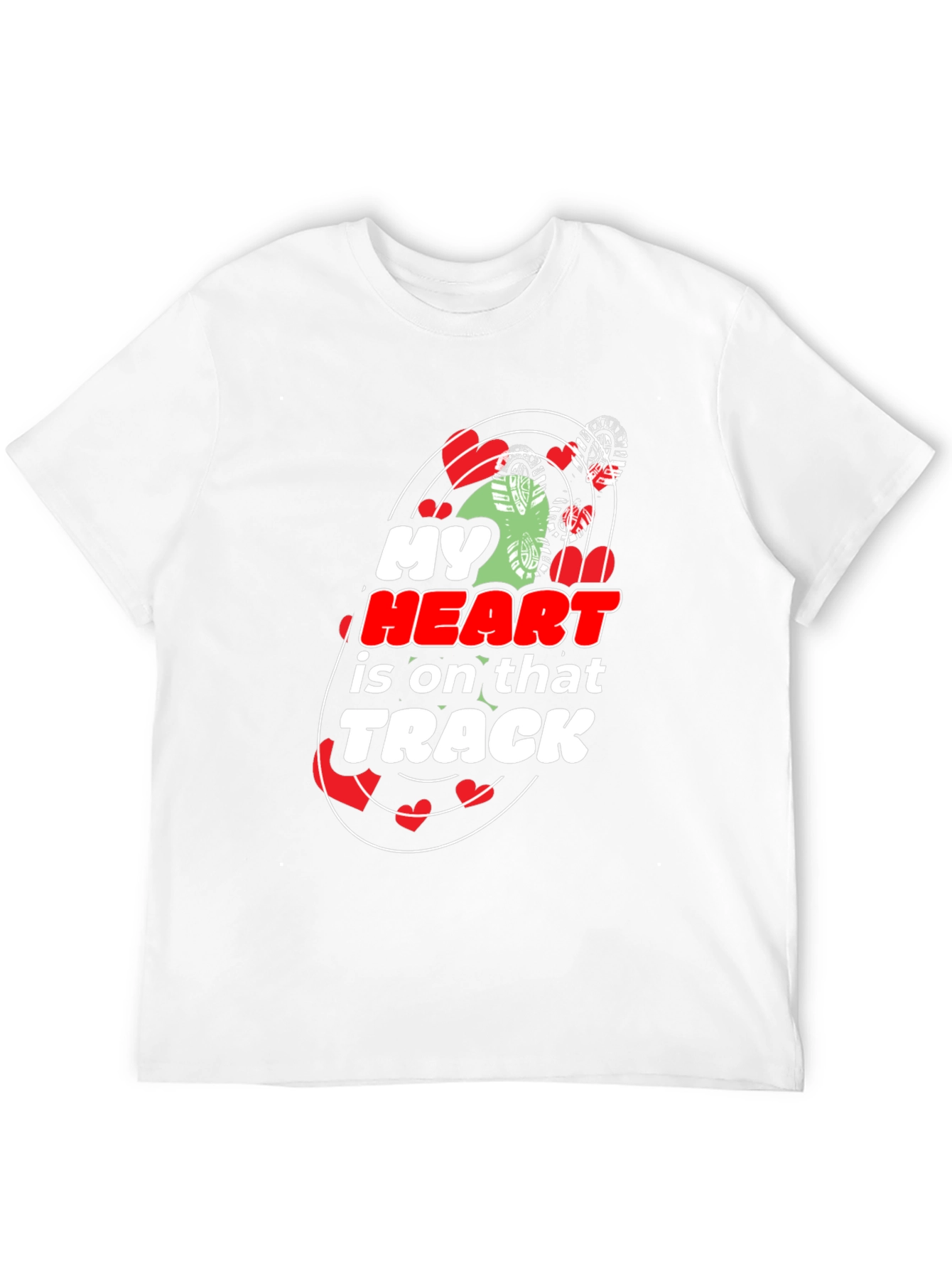 My Heart is on That Track Tee
