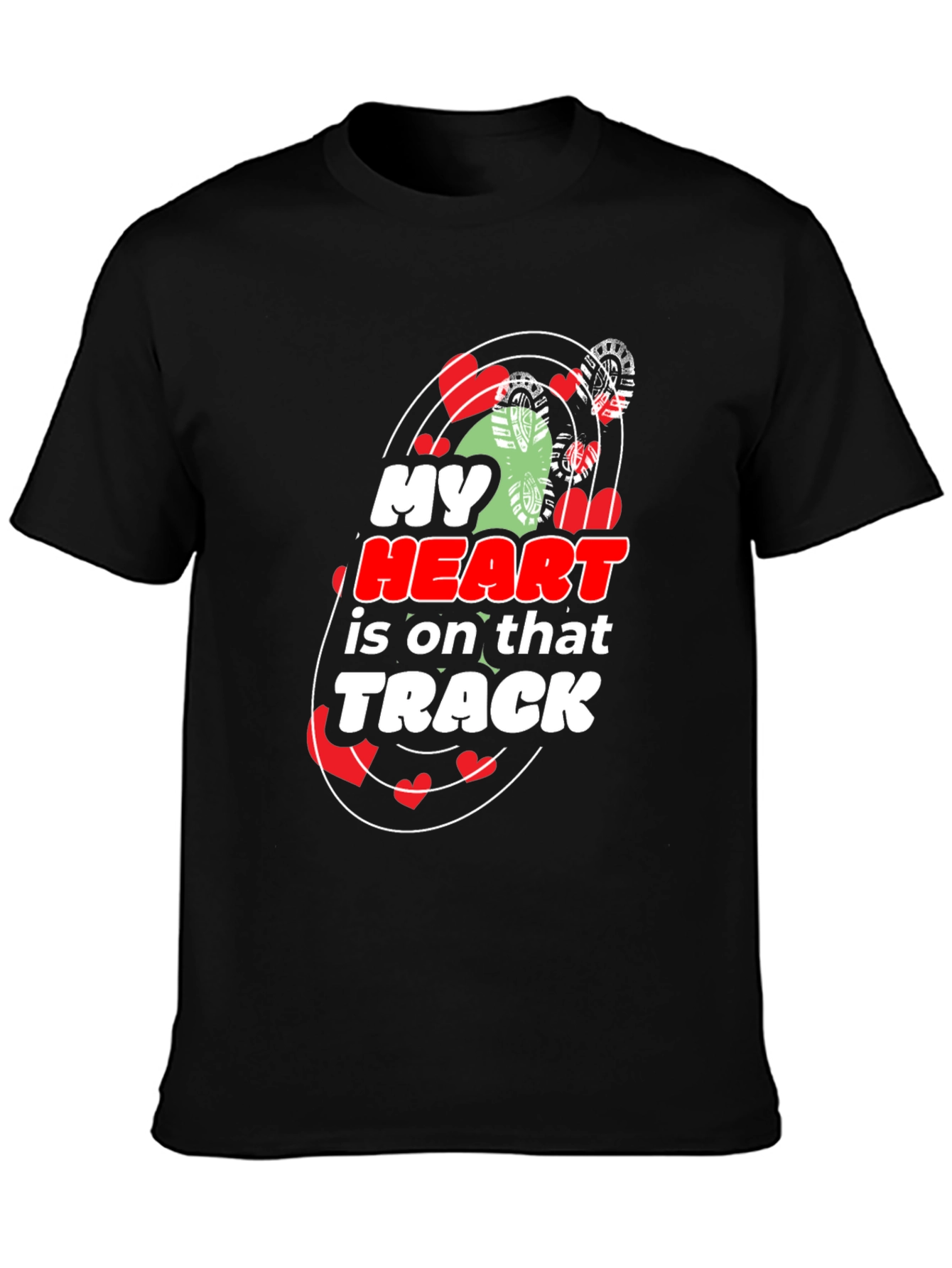 My Heart is on That Track Tee