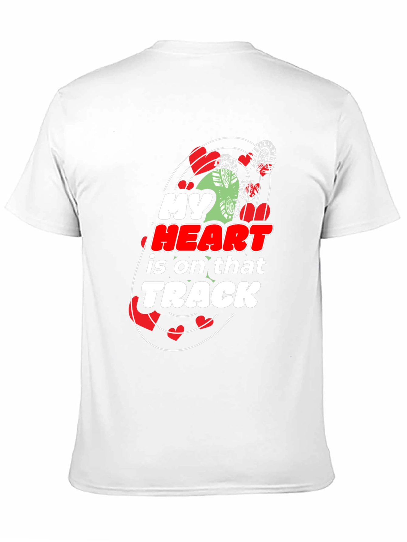 My Heart is on That Track Tee
