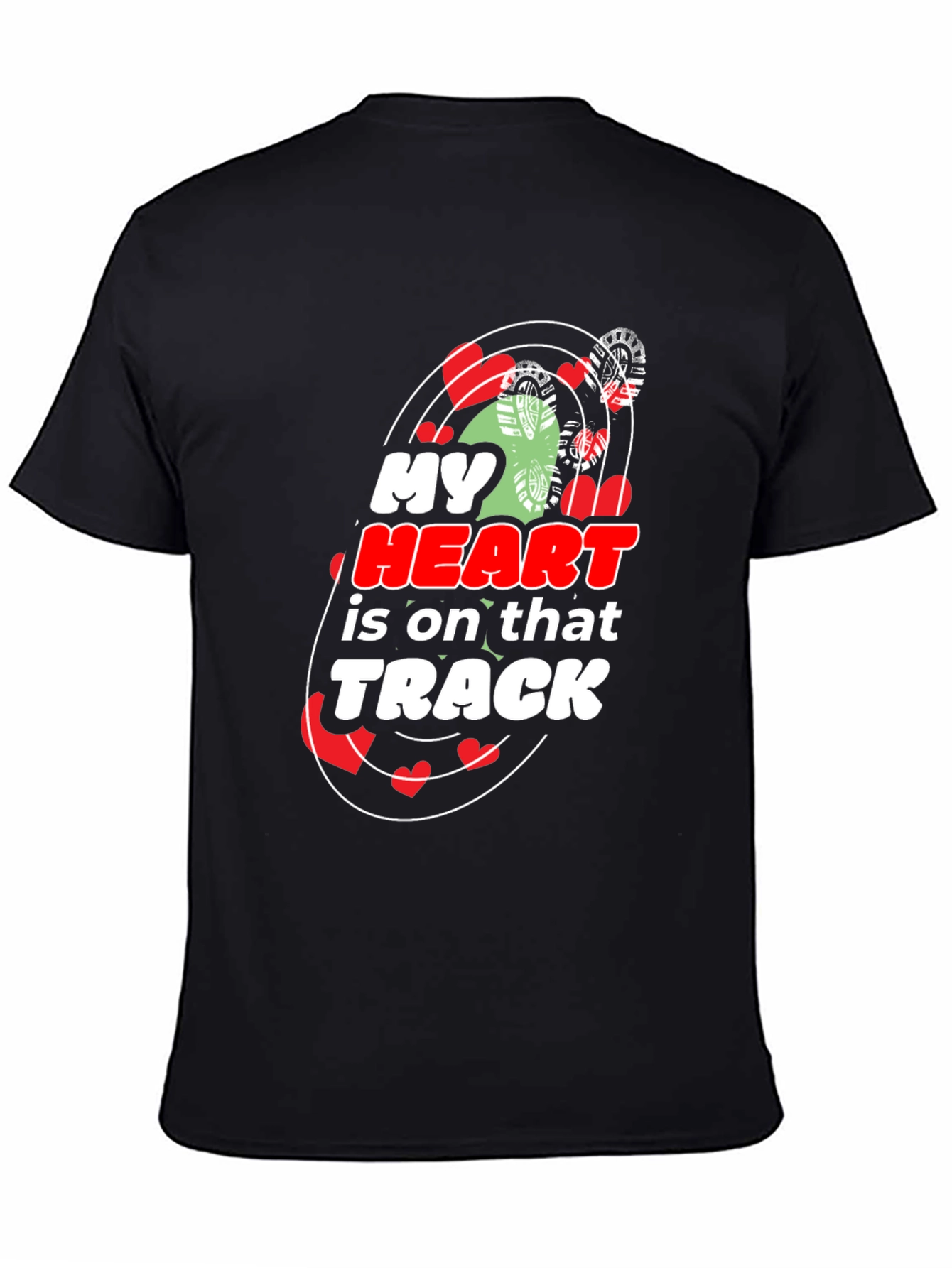 My Heart is on That Track Tee