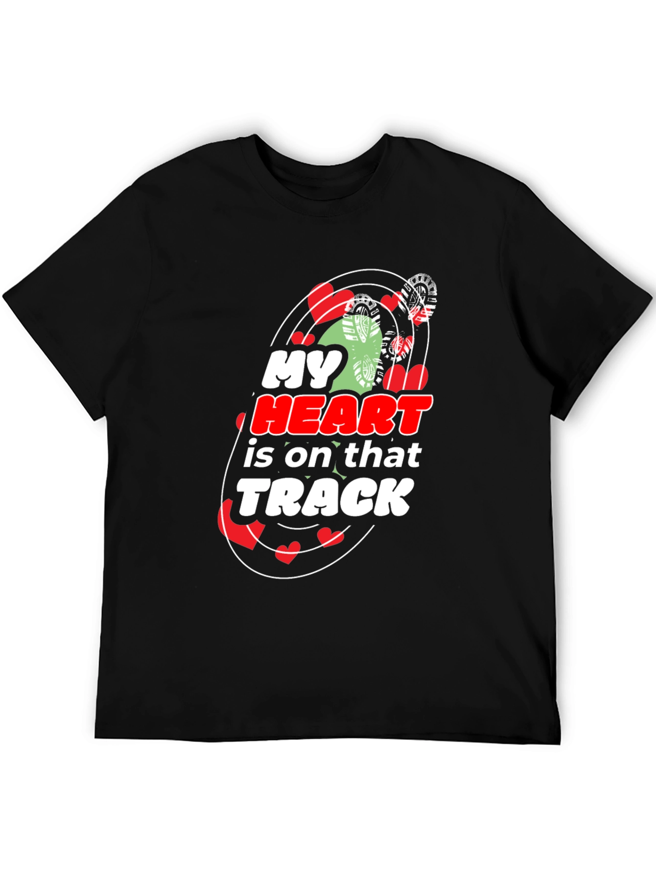 My Heart is on That Track Tee