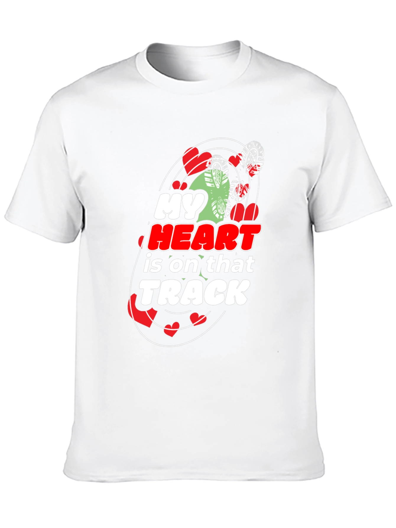 My Heart is on That Track Tee