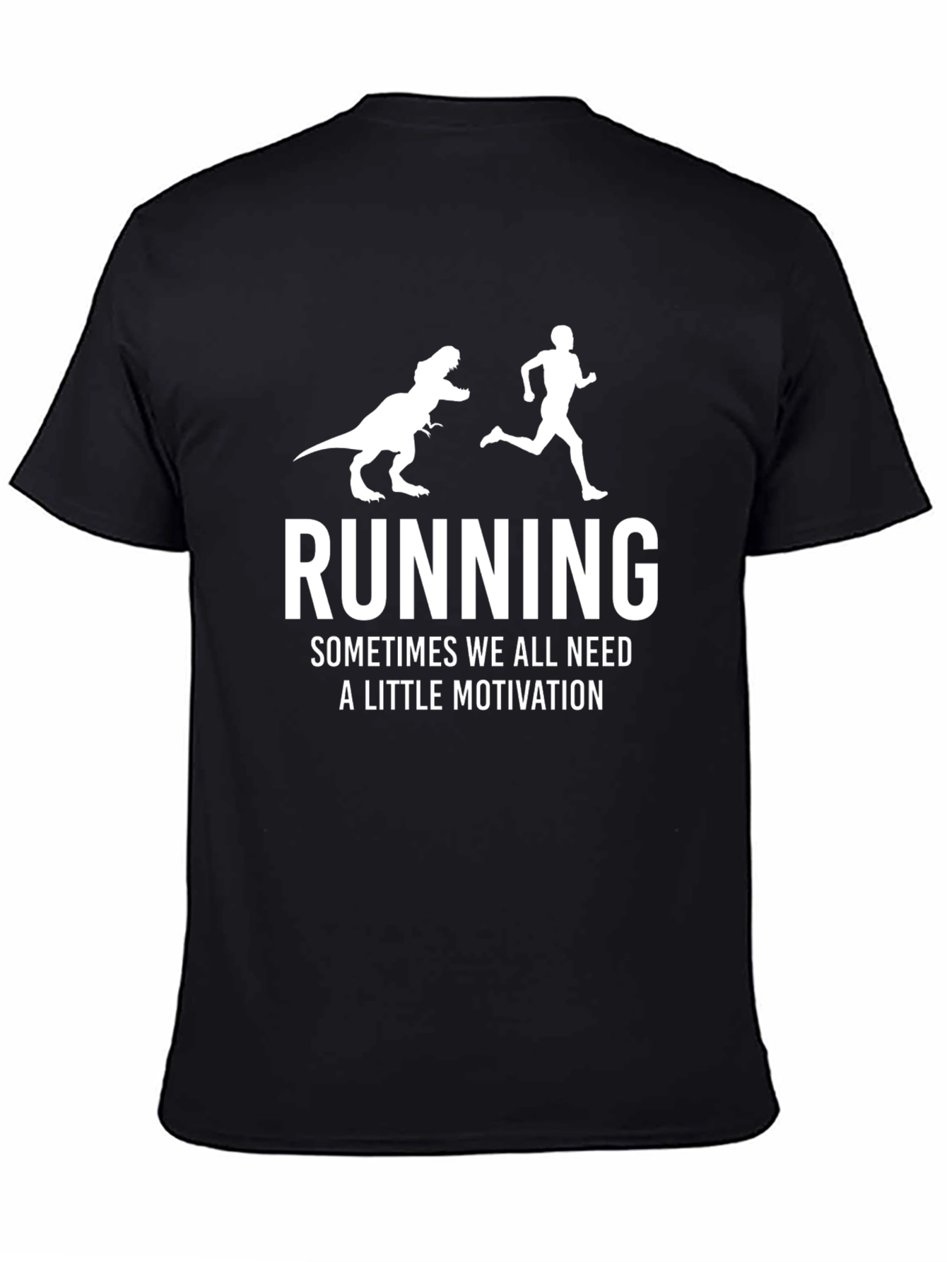 Running T-Shirt - Dinosaur Motivation