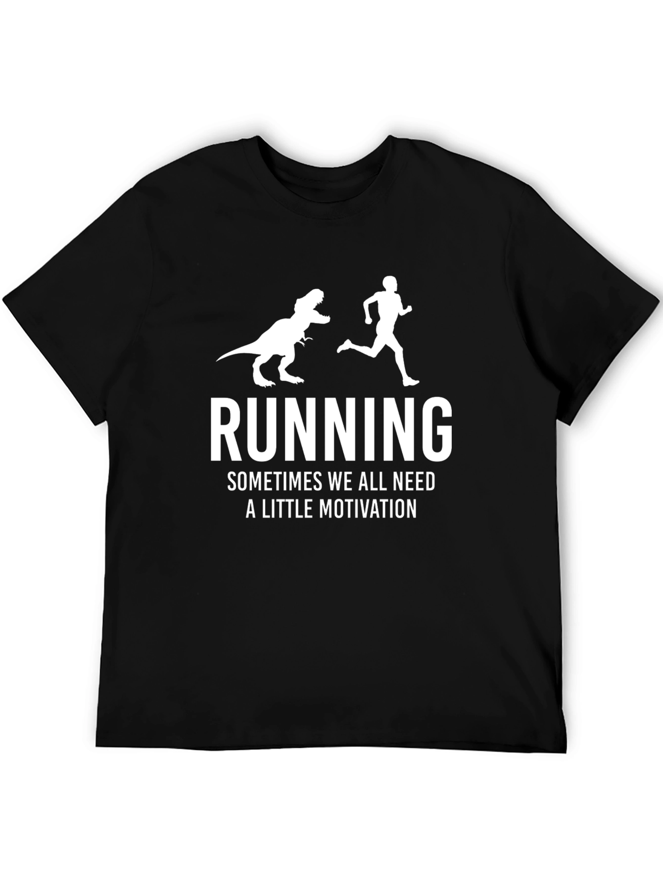 Running T-Shirt - Dinosaur Motivation