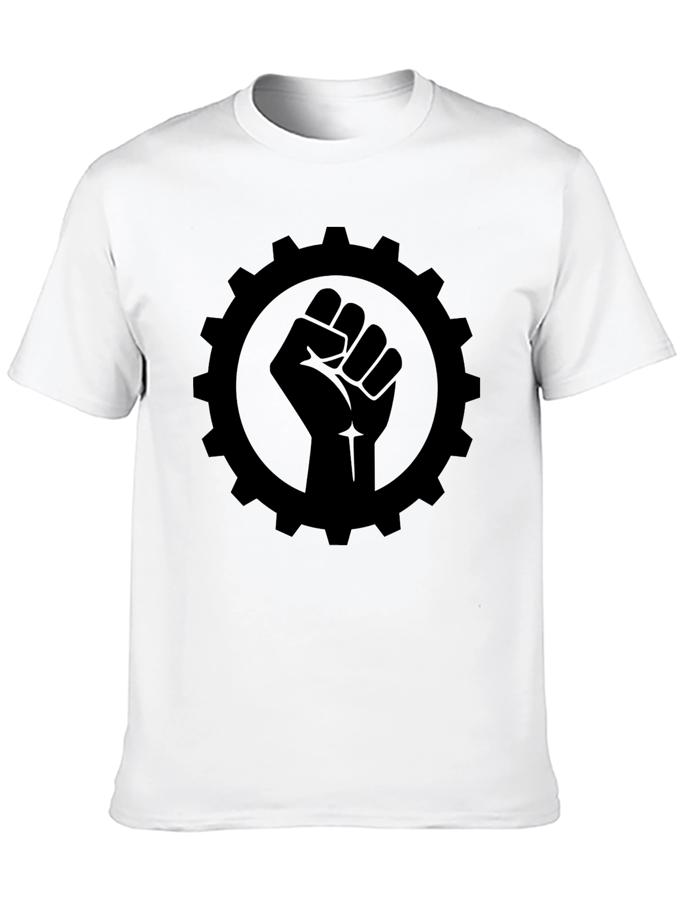 Gear Fist Graphic Tee - Black